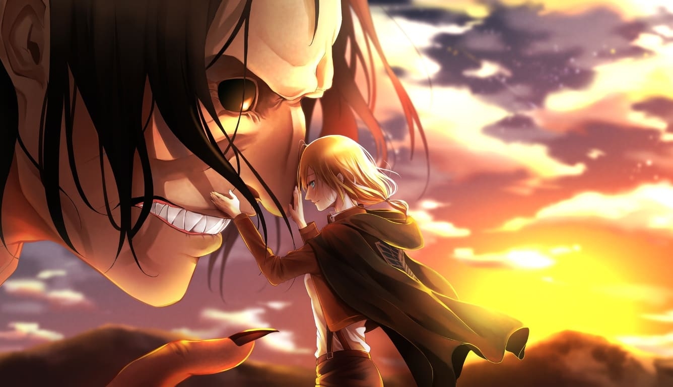 1340x770 Attack On Titan Laptop Wallpaper to Download Full Size Laptop Wallpaper, Desktop