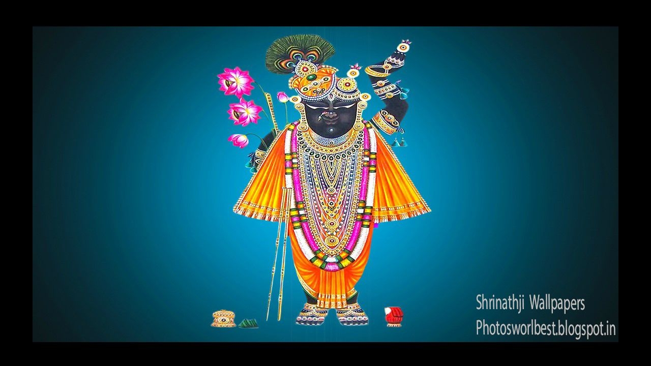 1280x720 World Best Photo: Wallpaper Shrinathji, Desktop