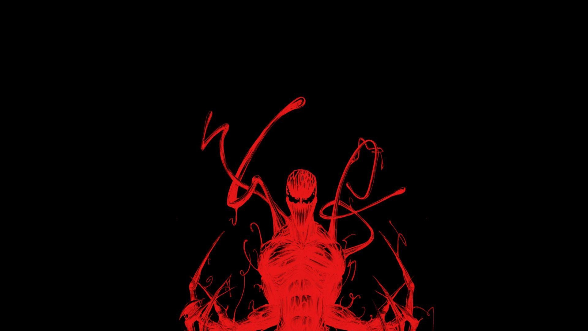 1920x1080 Spider Man Marvel Carnage Black Red HD Wallpaper. Anime. Wallpaper, Desktop