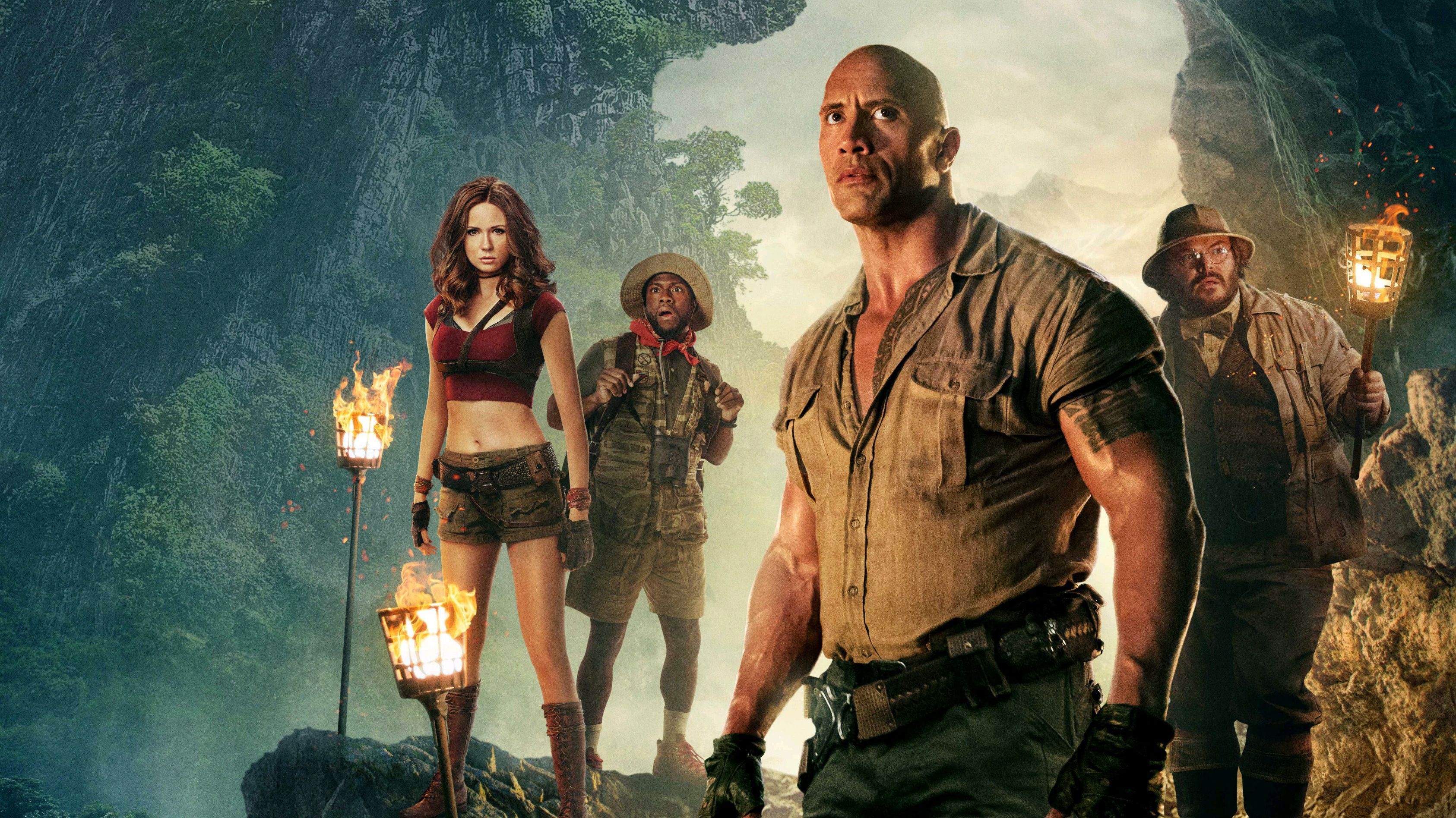 3380x1900 Jumanji: Welcome to the Jungle HD Wallpaper. Background, Desktop