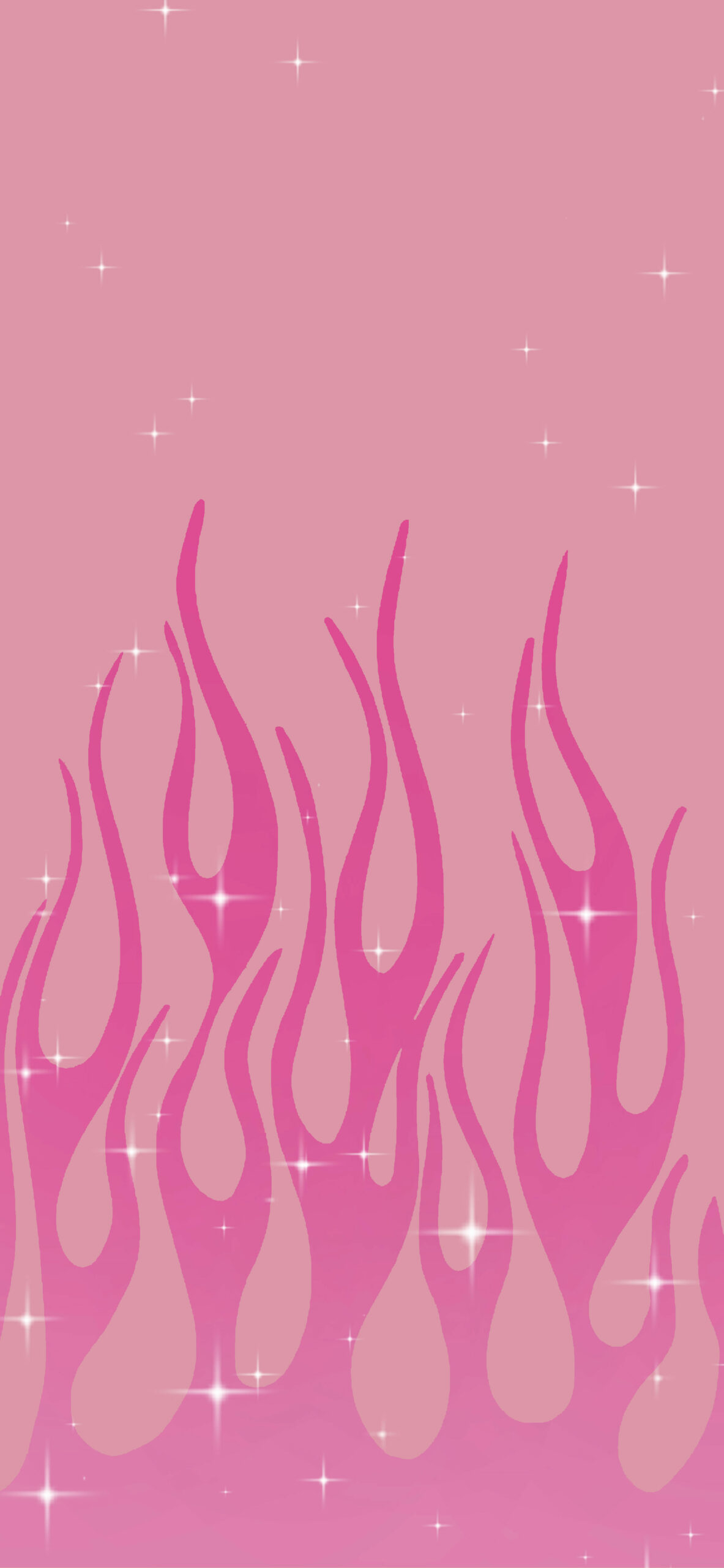 1190x2560 Pink Flame Wallpaper Pink, Phone