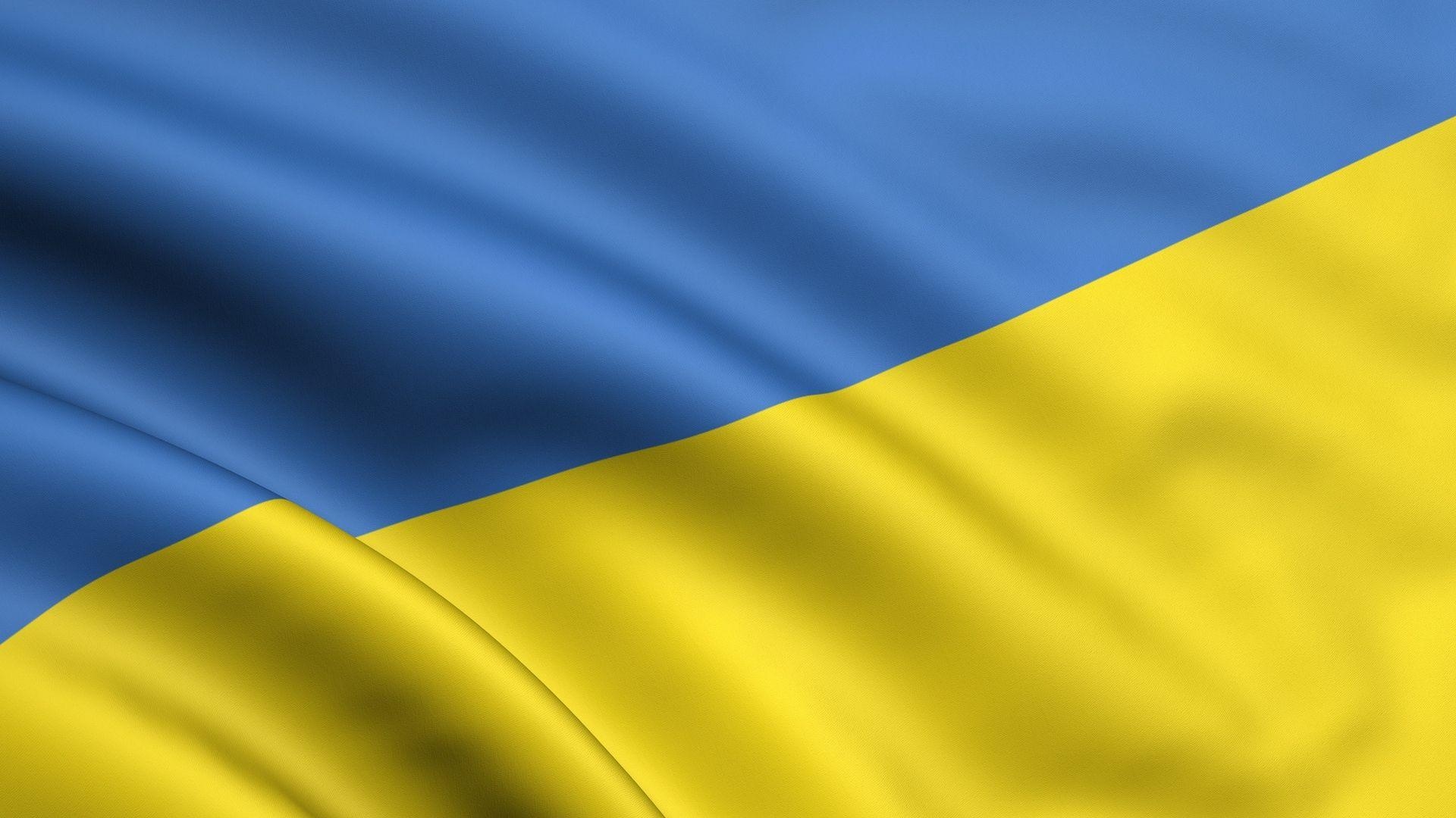 1920x1080 Download wallpaper  yellow, blue, flag, ukraine full HD, Desktop