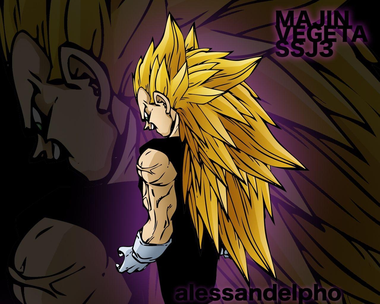 1280x1030 Majin Vegeta ssj3, Desktop