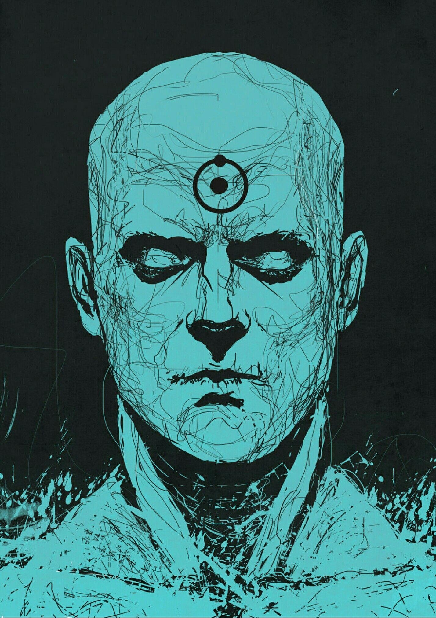 1430x2030 Dr. Manhattan. DC. Comics, Comics universe and Marvel, Phone