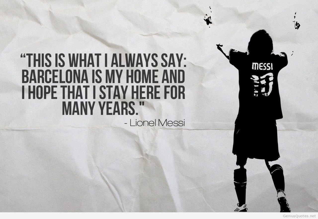 1280x890 Messi quotes about footbal and his life, Desktop