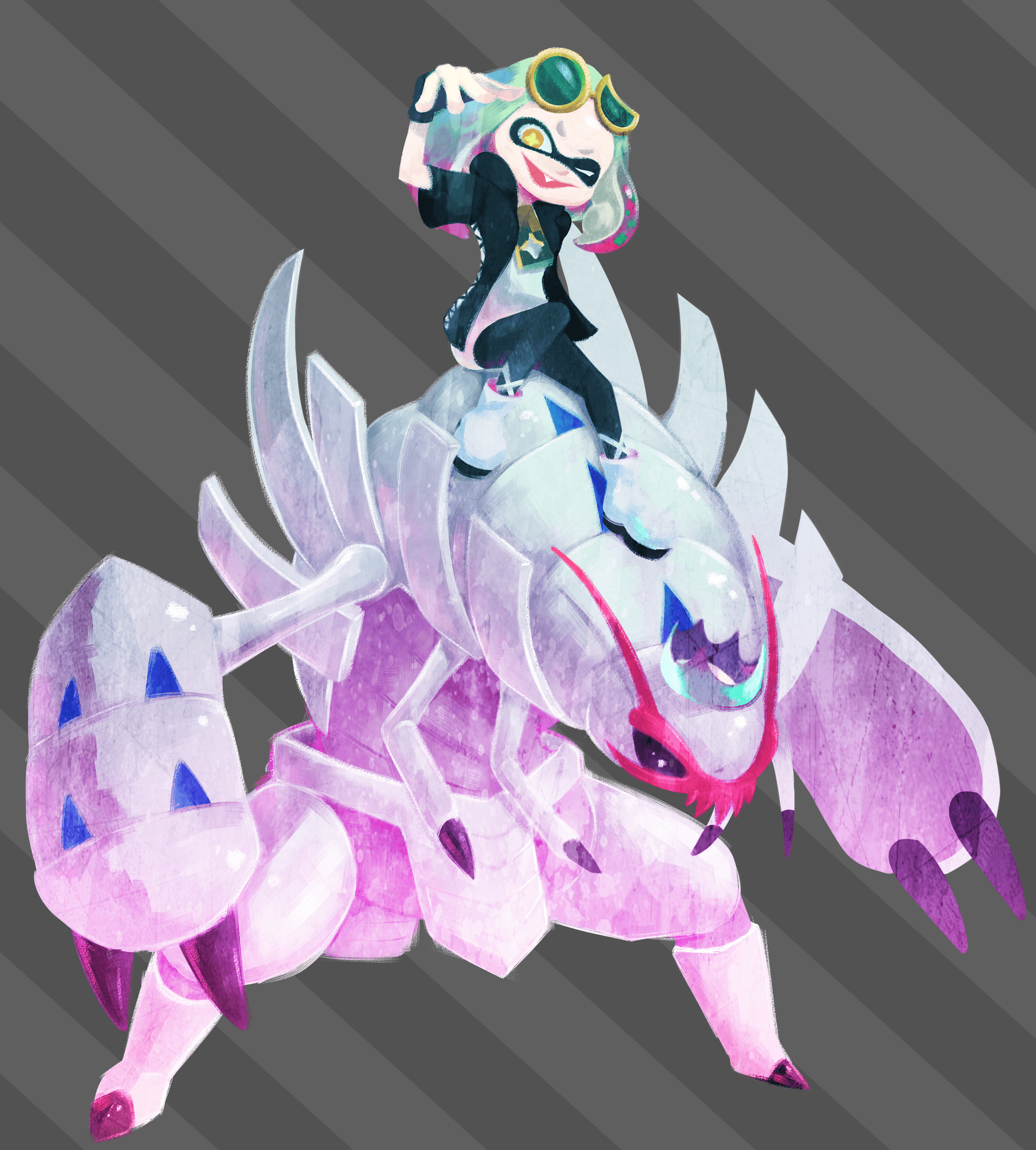 2440x2700 Old drawing of Pearl and Golisopod, figured this sub would, Phone