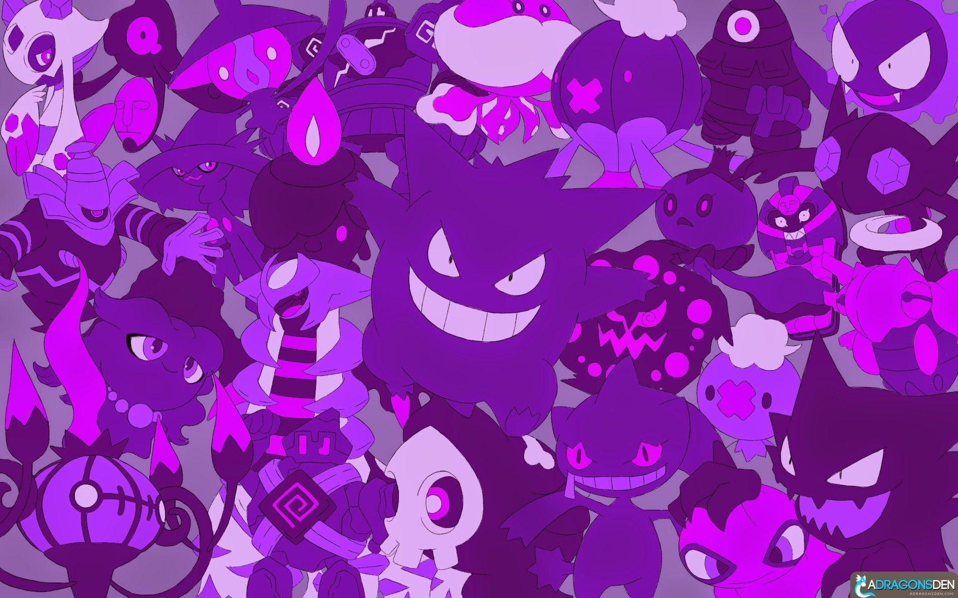 1920x1200 ghost pokemon lovers+, Desktop