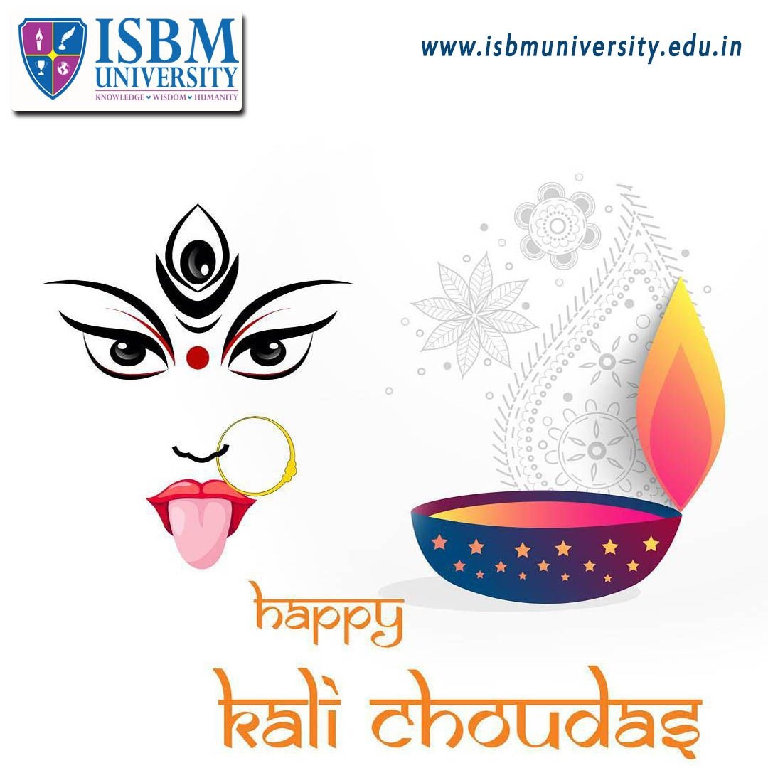 1080x1080 ISBM University Wishes you Happy Kali Chaudas! #ISBMUniversity. Colorful rangoli designs, Diwali wishes, Paper lanterns diy, Phone