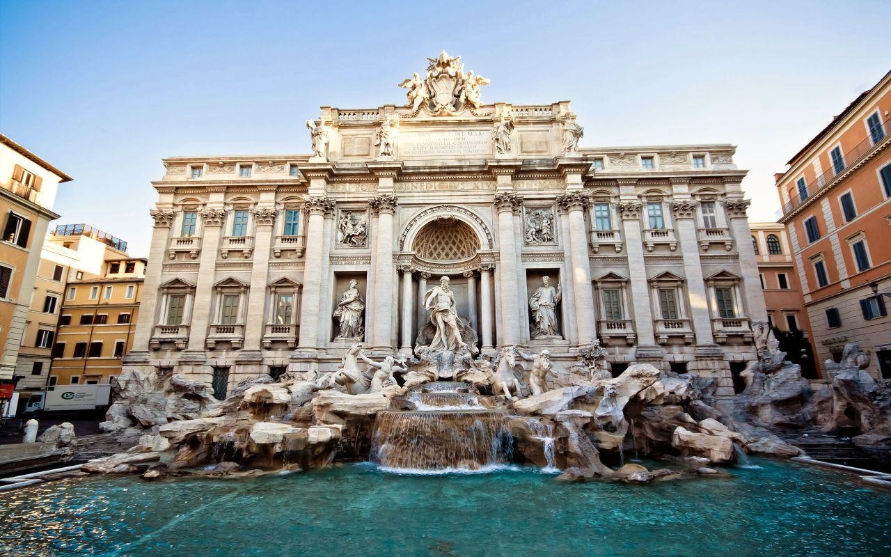 1280x800 Trevi Fountain Wallpaper and Background Image, Desktop