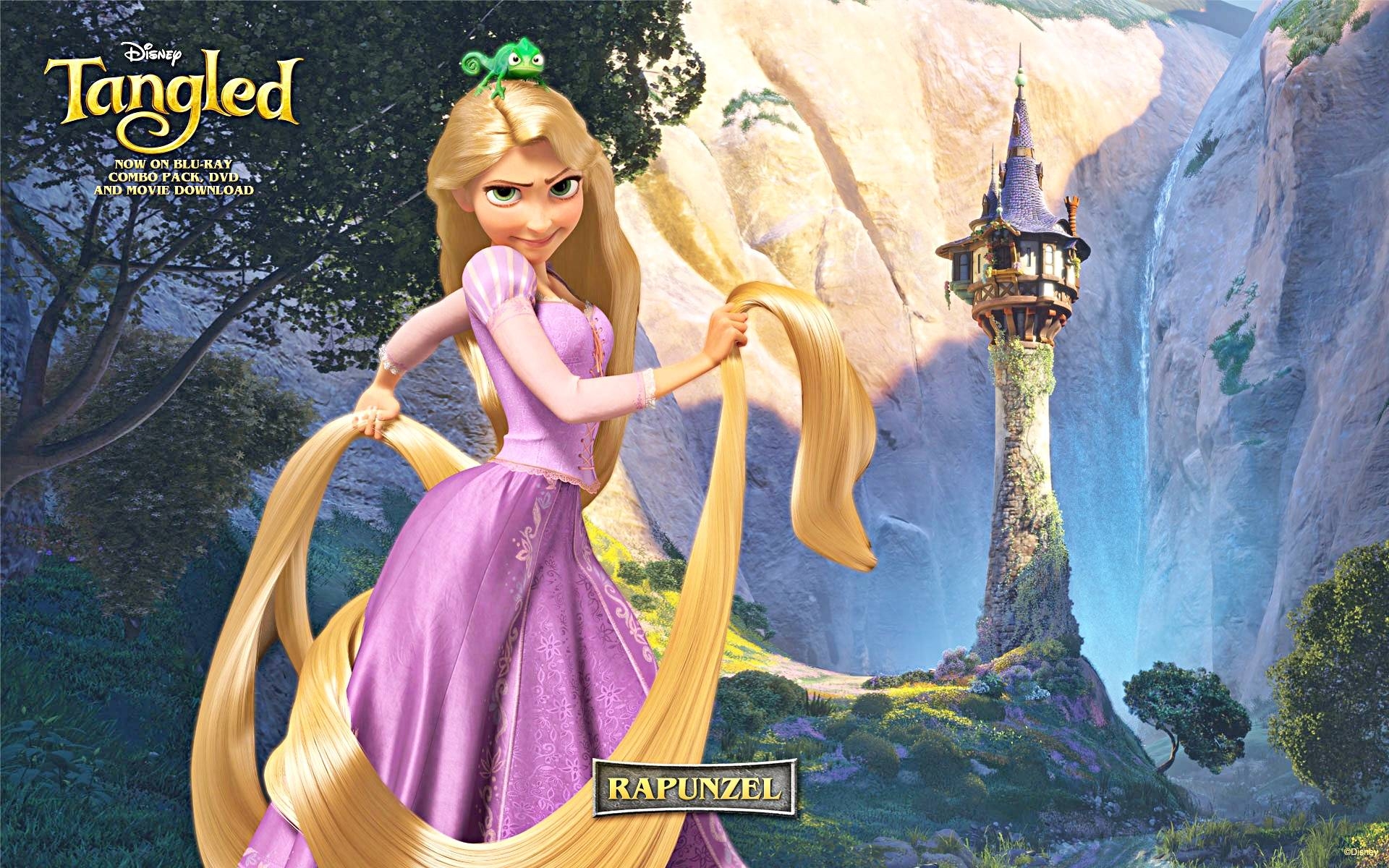 1920x1200 Walt Disney Wallpaper Rapunzel & Pascal Disney, Desktop