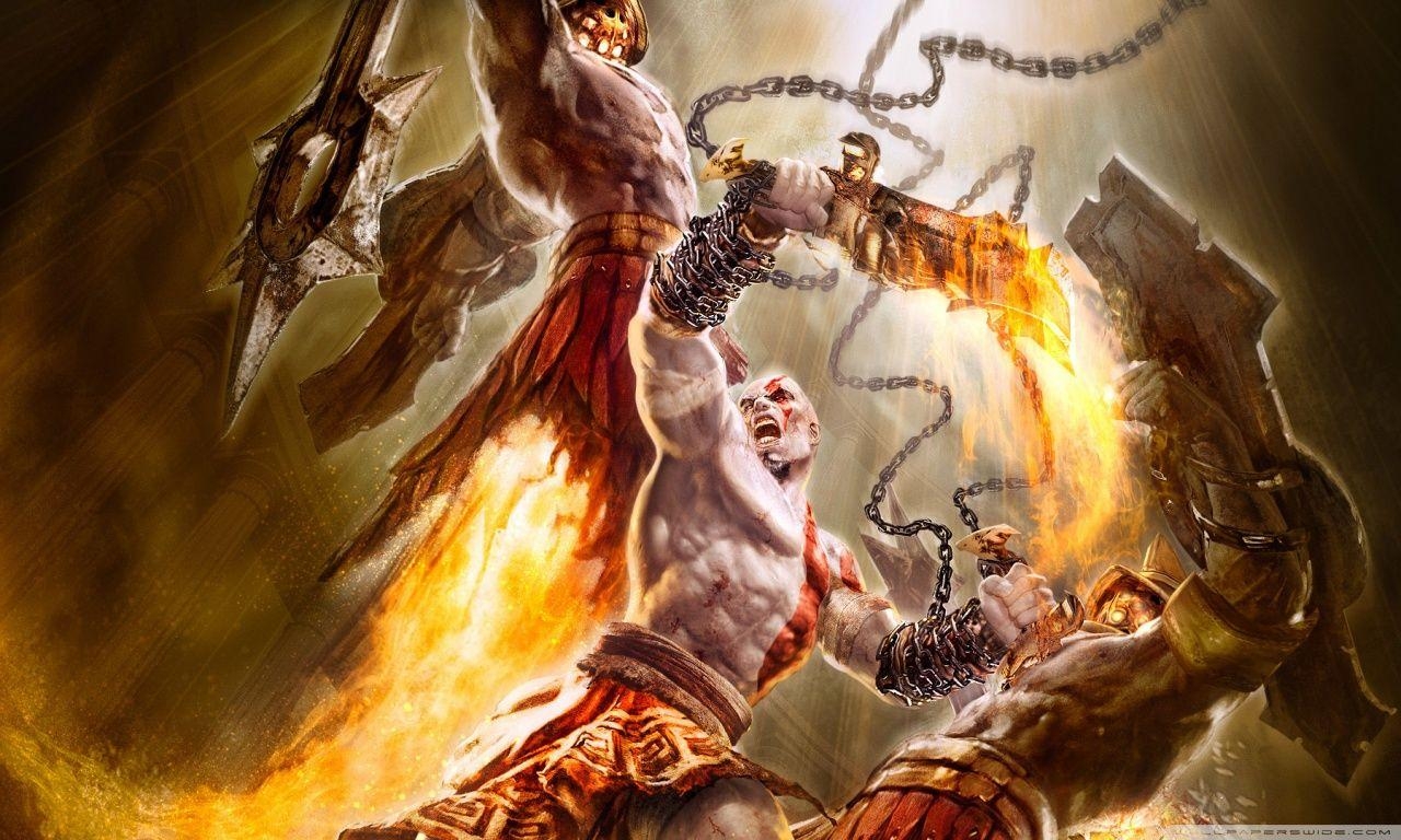 1280x770 God Of War Game Battle 1 ❤ 4K HD Desktop Wallpaper for 4K Ultra, Desktop