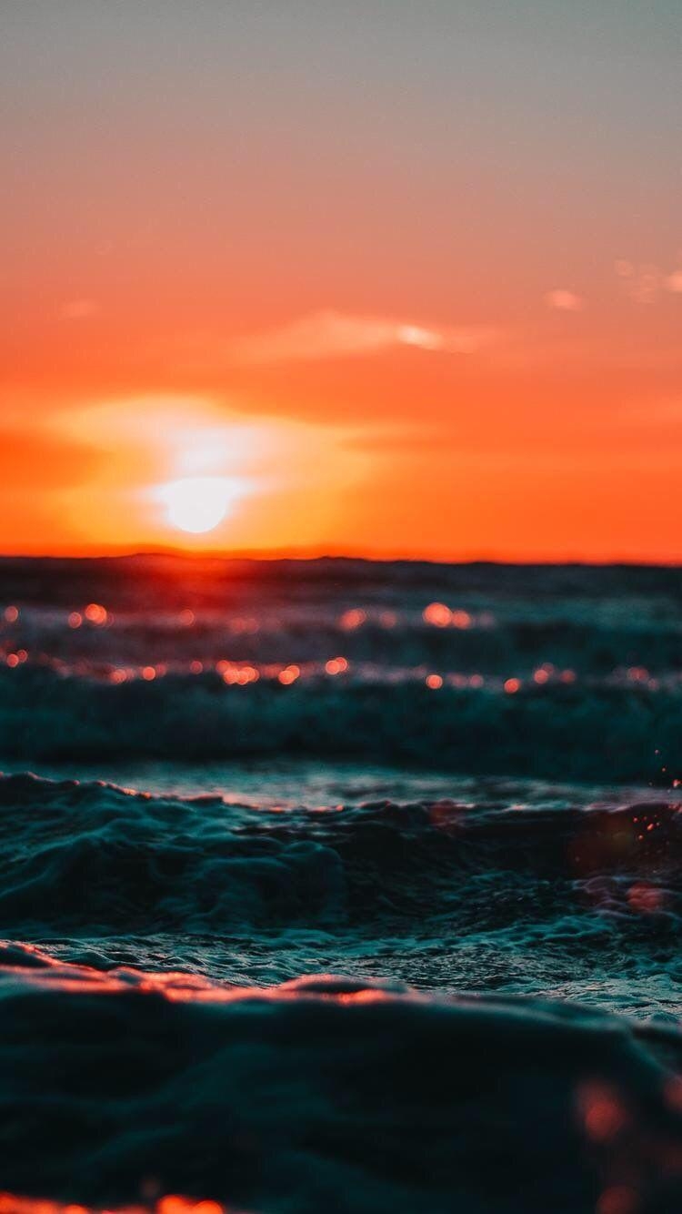 750x1340 Aesthetic Sunset iPhone Wallpaper Free Aesthetic Sunset, Phone