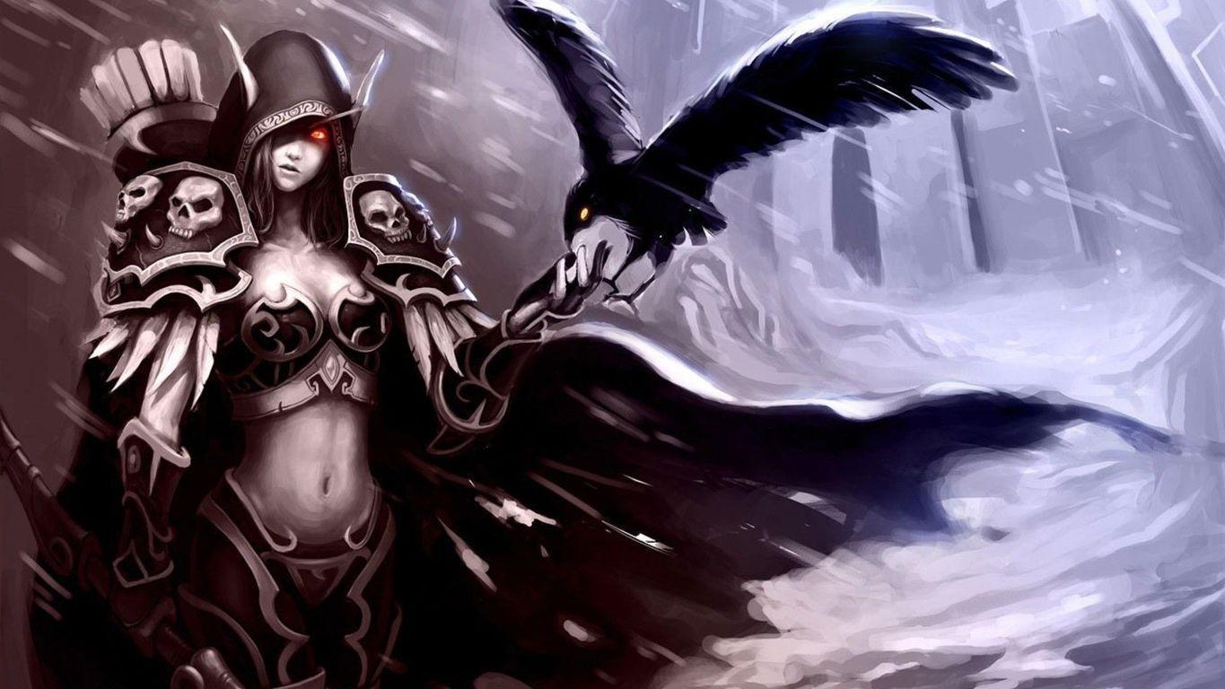 1370x770 Sylvanas Windrunner of Warcraft wallpaper #, Desktop