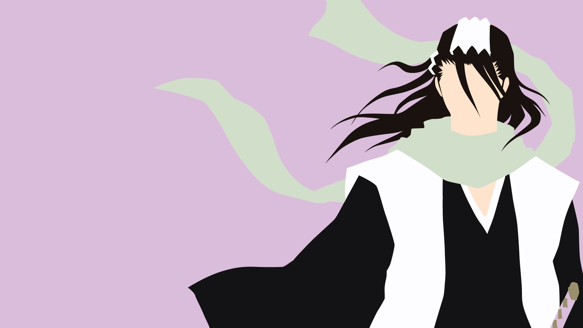 1920x1080 Byakuya Kuchiki Bleach Minimalistic Wallpaper by matsumayu. Daily Anime Art, Desktop