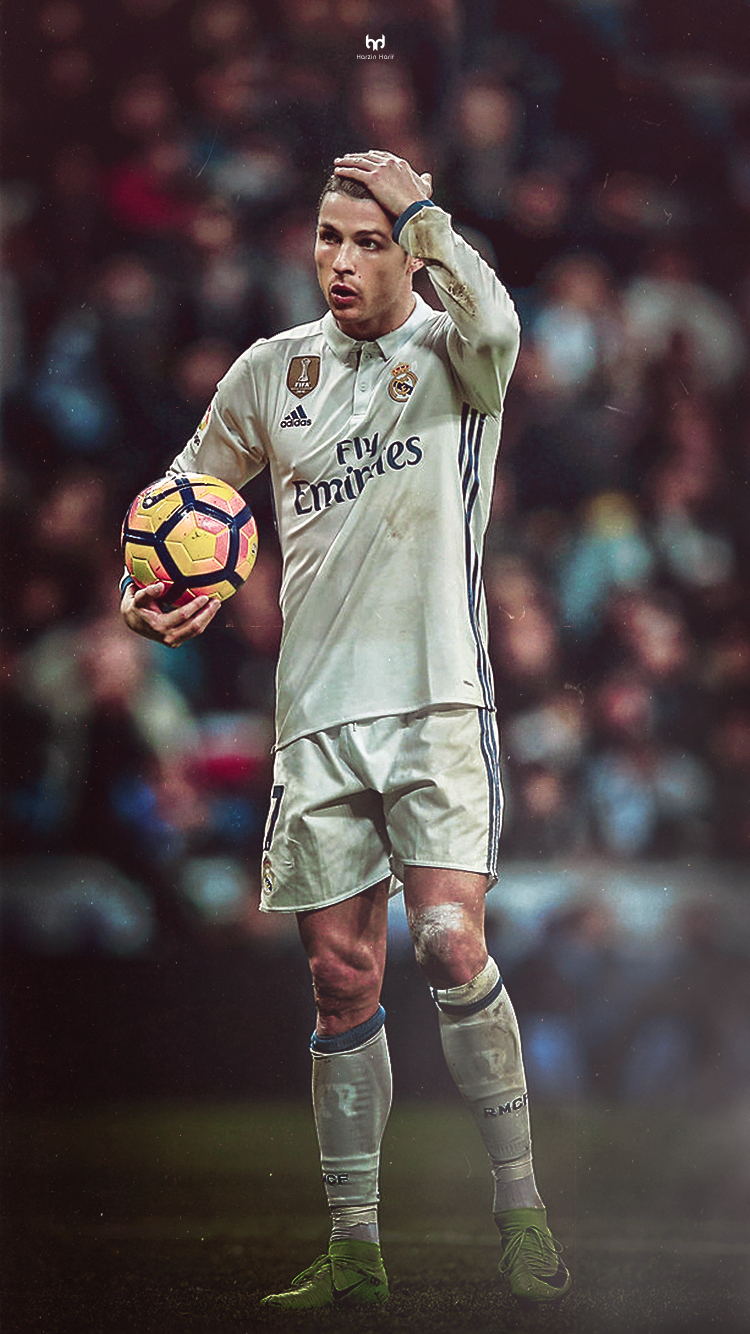 750x1340 Cristiano ronaldo at real madrid Wallpaper Download, Phone