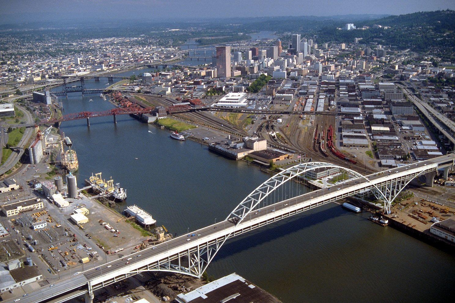 1490x1000 Fremont Bridge Portland, Desktop