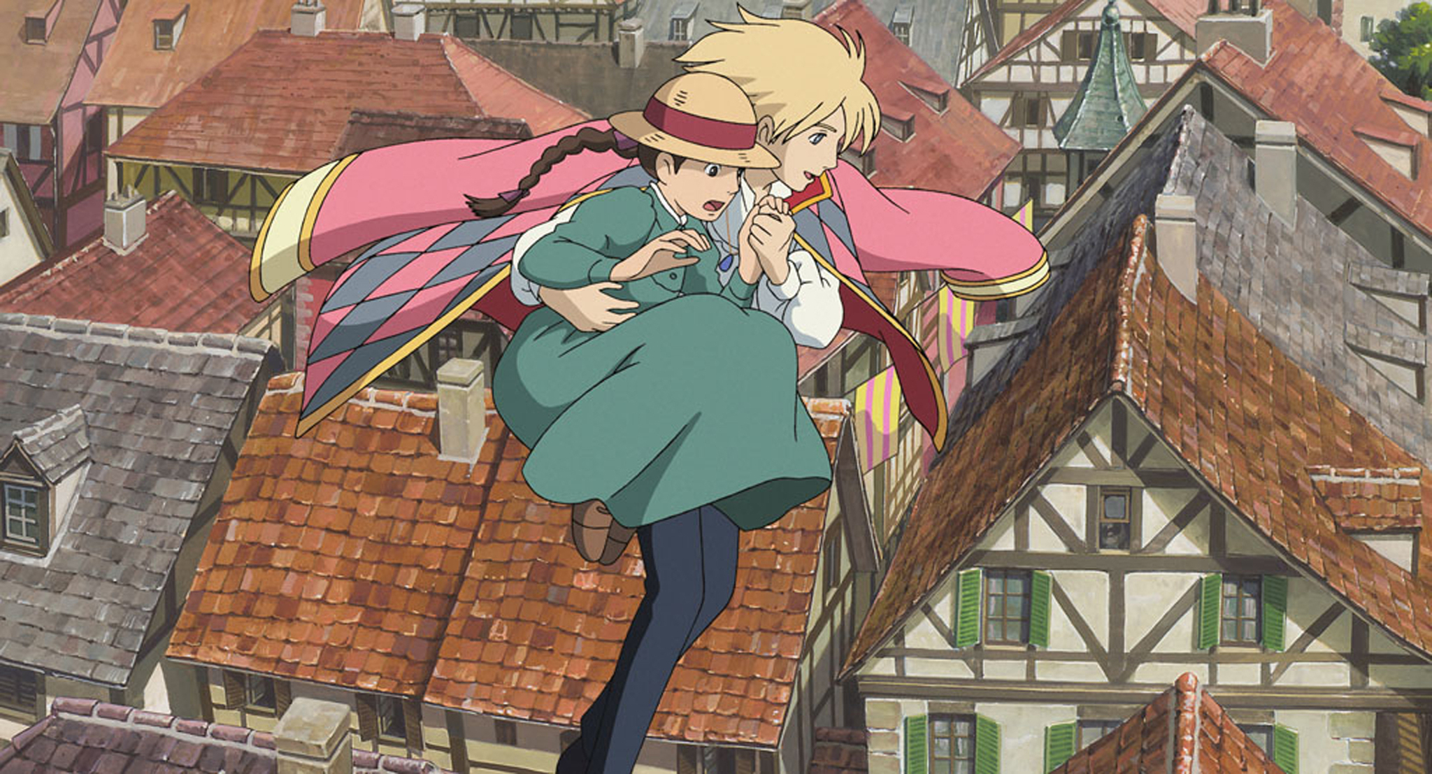 2050x1110 Howl's Moving Castle (2004), Desktop