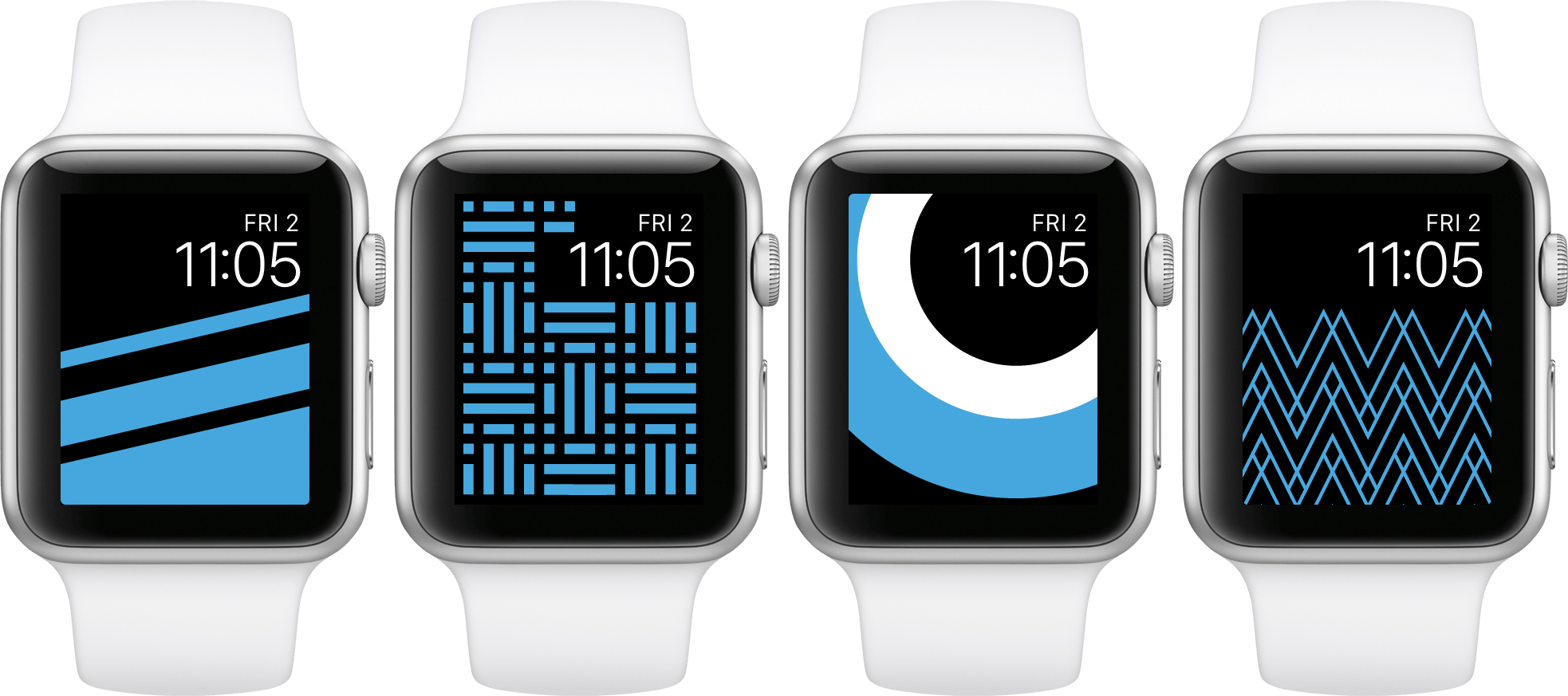 1970x880 Apple Faces: a website for Apple Watch wallpaper, Dual Screen