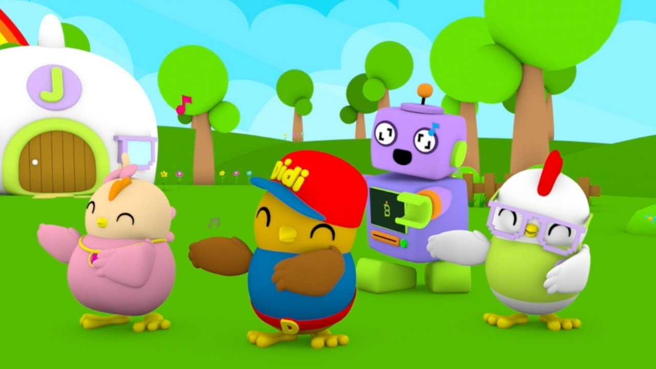 1280x720 Bobot Learns To Dance. Educational Stories Compilation For Kids. Didi & Friends English, Desktop