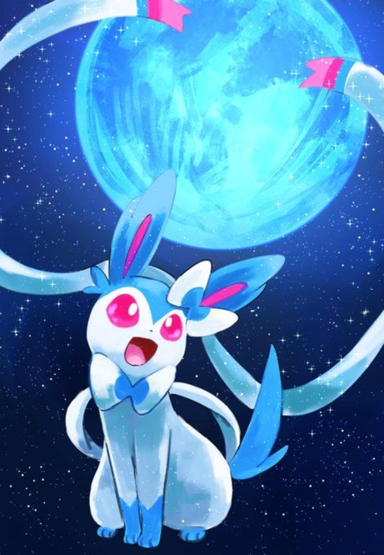 1330x1920 Shiny Sylveon Wallpaper, Phone