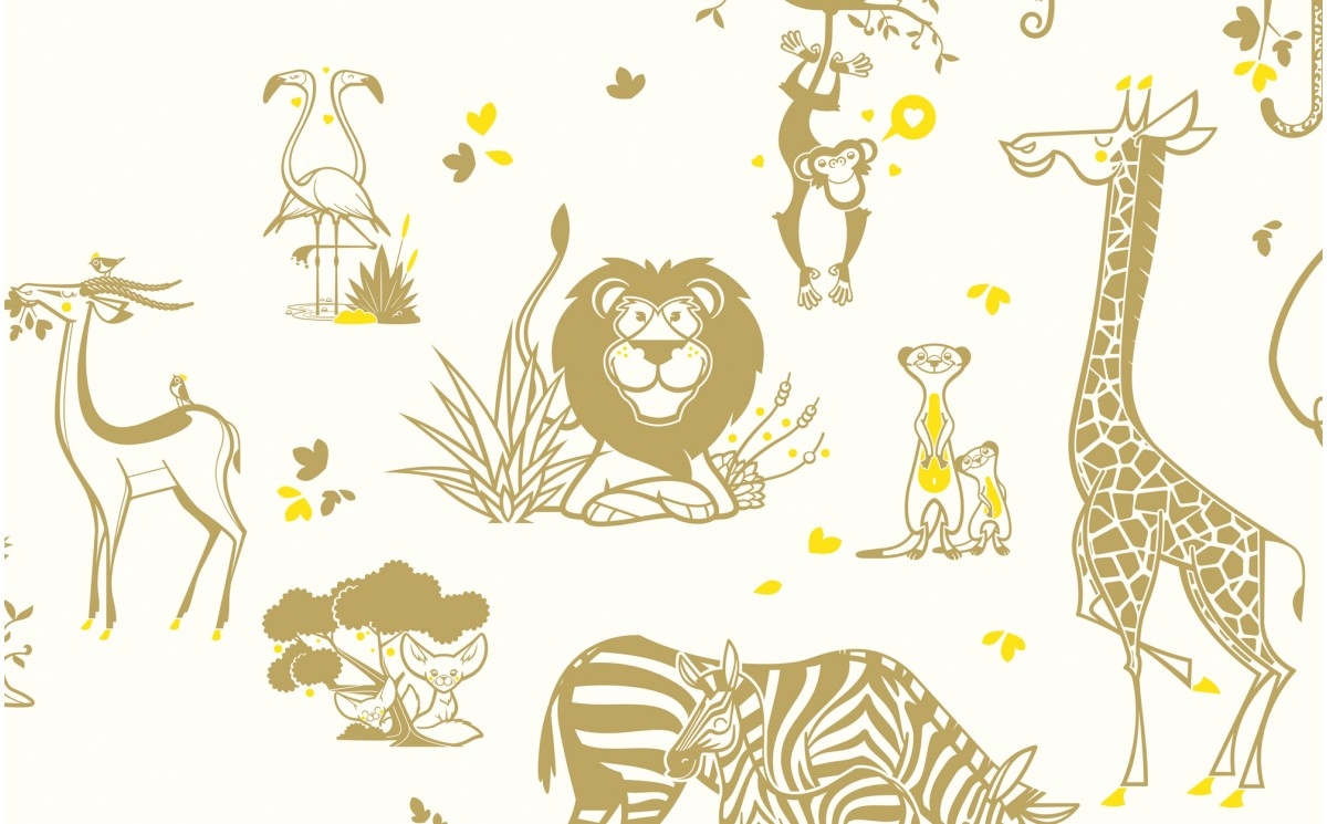 1200x750 SAFARI ANIMALS WALLPAPER Room Wall Murals, Desktop