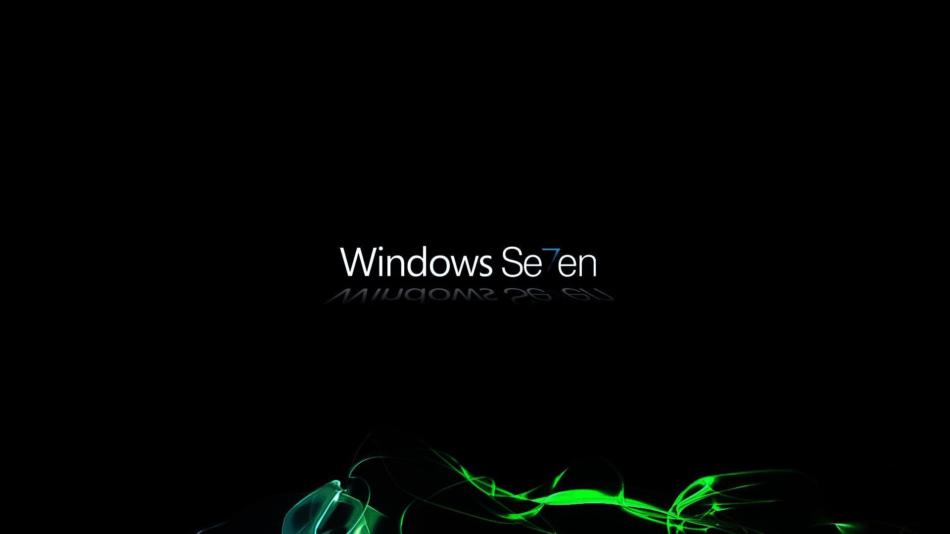 1920x1080 Windows Seven Black Screen HD Image Wallpaper, Desktop