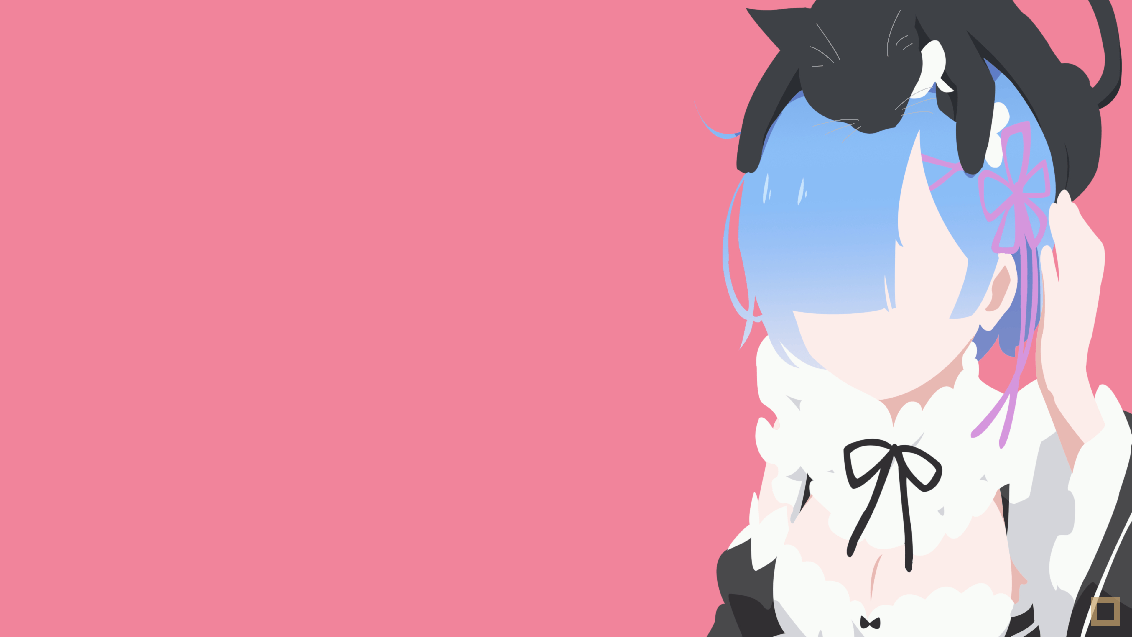 3840x2160 Image result for re zero minimalist wallpaper. Artsy Wallpaper, Desktop