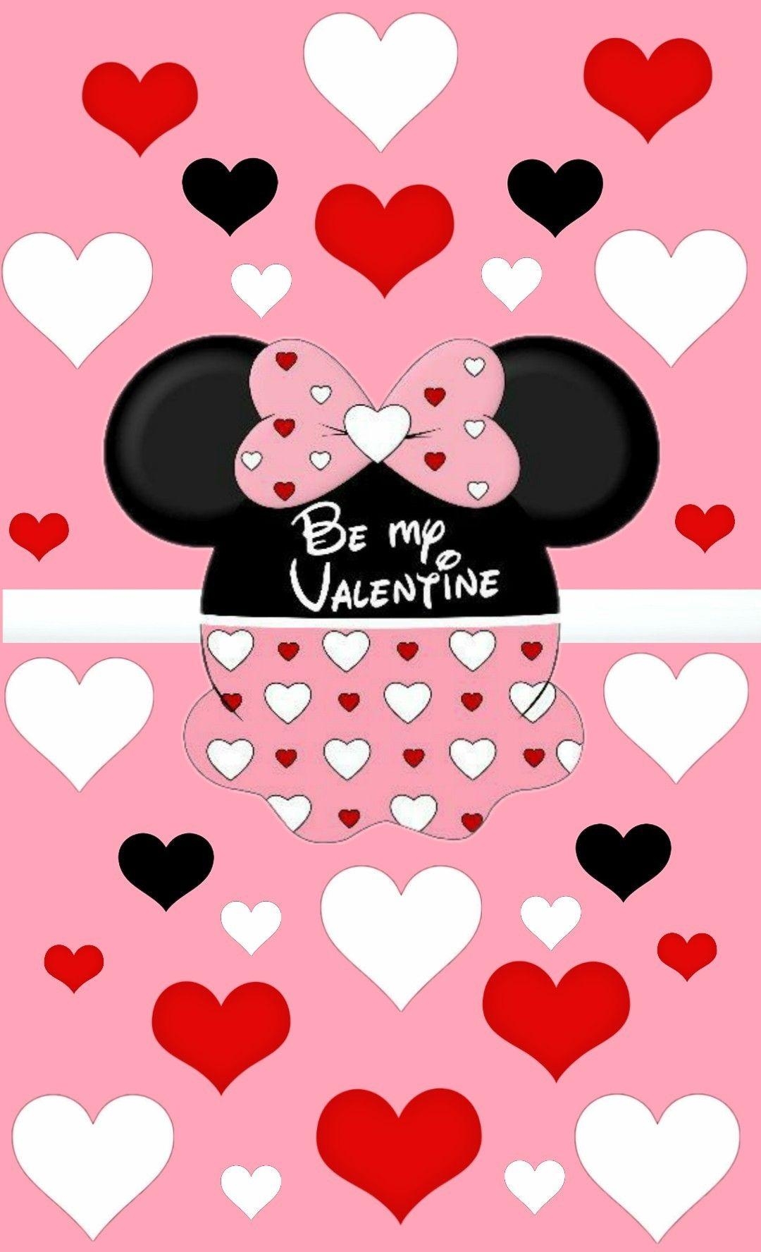 1080x1780 Valentines. Disney valentines, Minnie, Phone