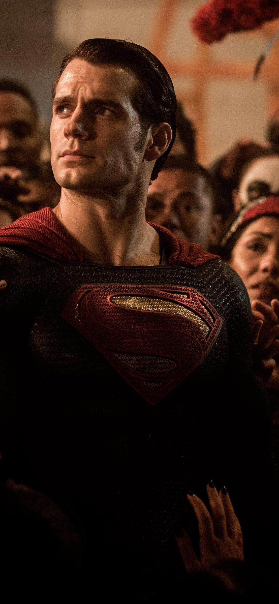 1130x2440 Henry Cavill In Batman Vs Superman iPhone XS, iPhone 10, Phone