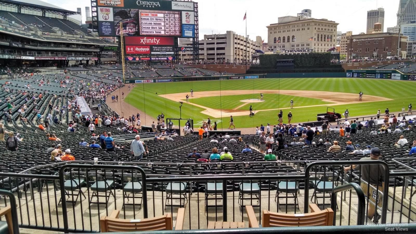 1600x900 Where is Section 126B at Comerica Park?, Desktop