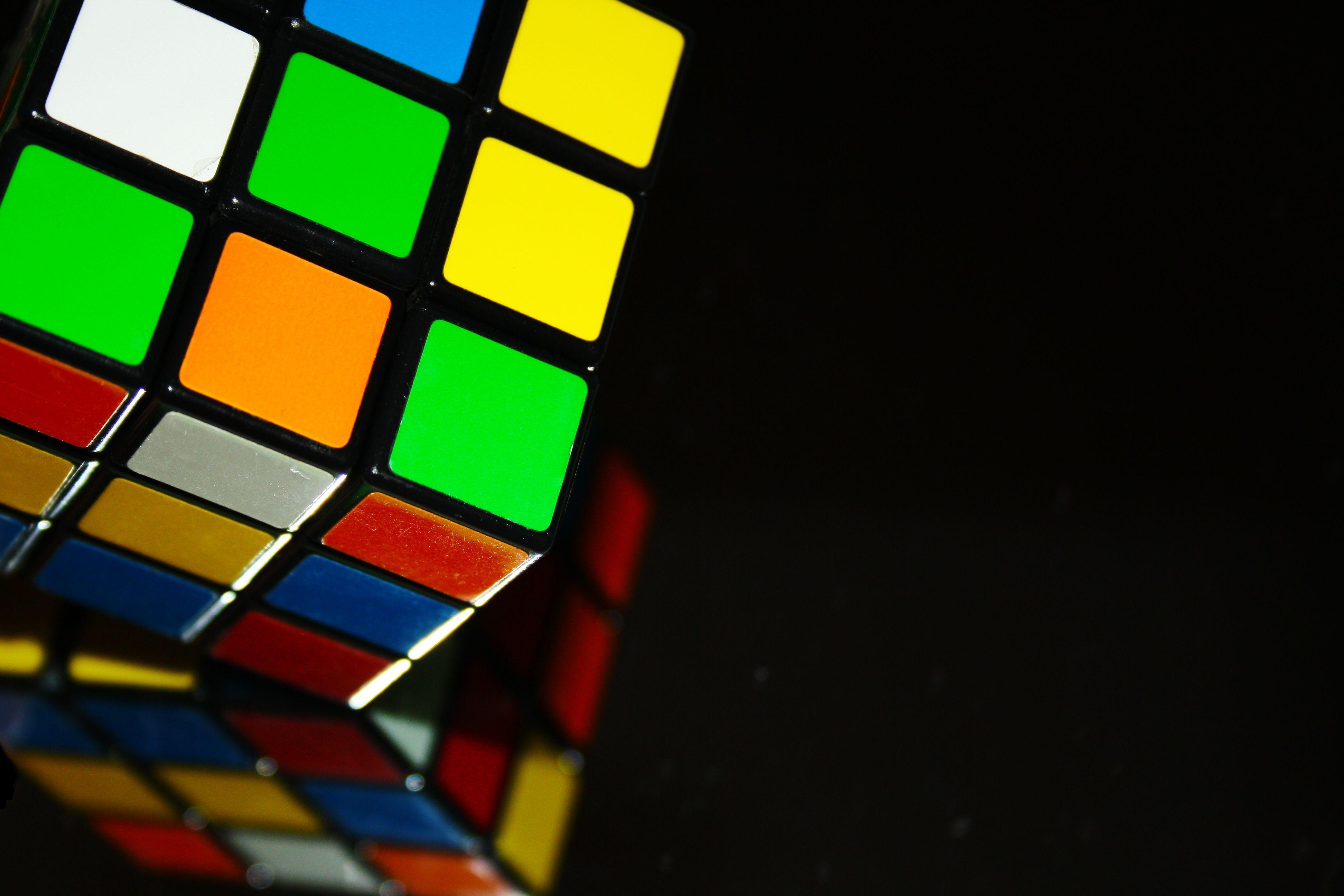 3890x2600 Rubik's Cube Wallpaper, Desktop