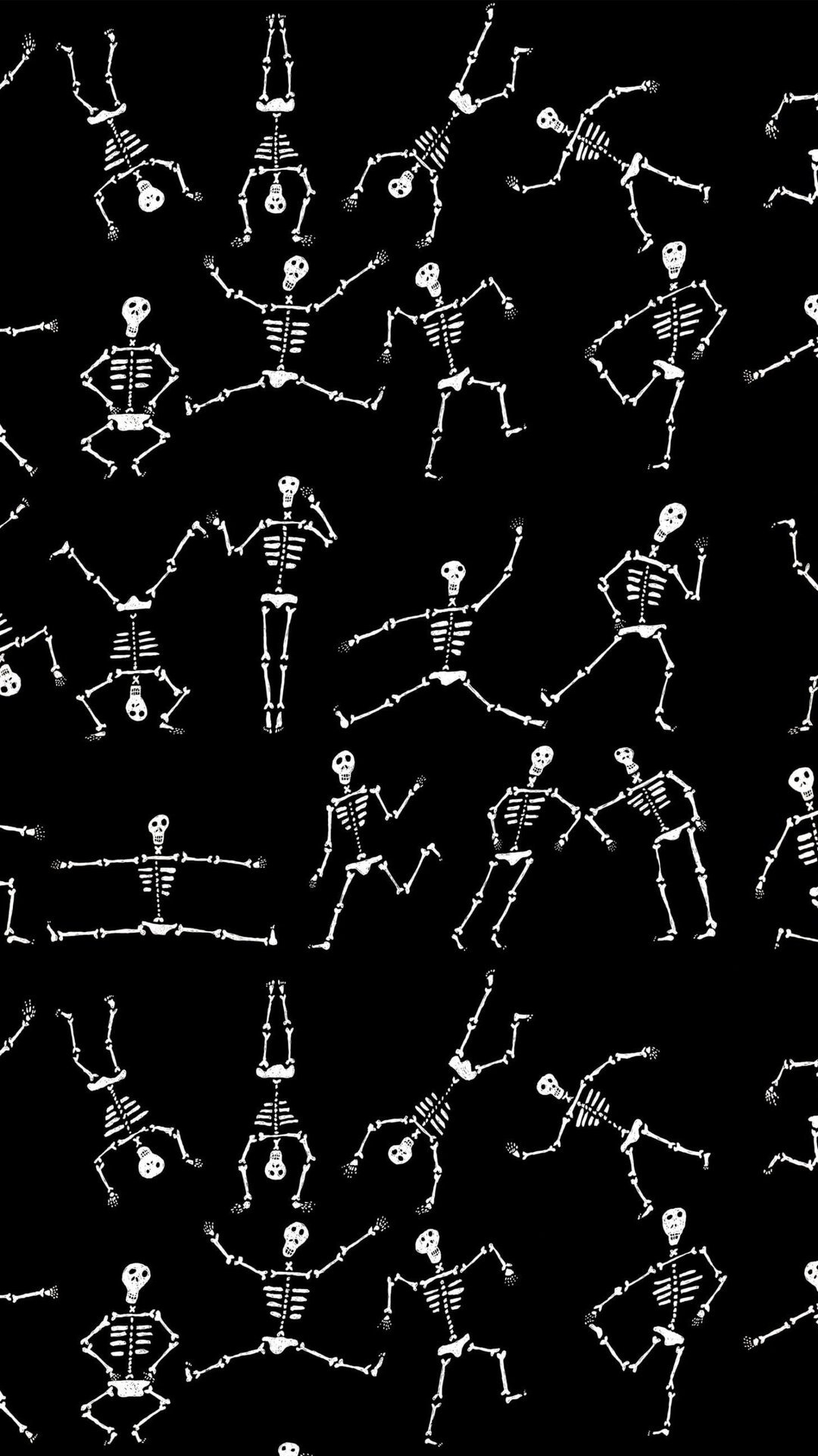 1080x1920 Halloween skeleton Wallpaper Download, Phone