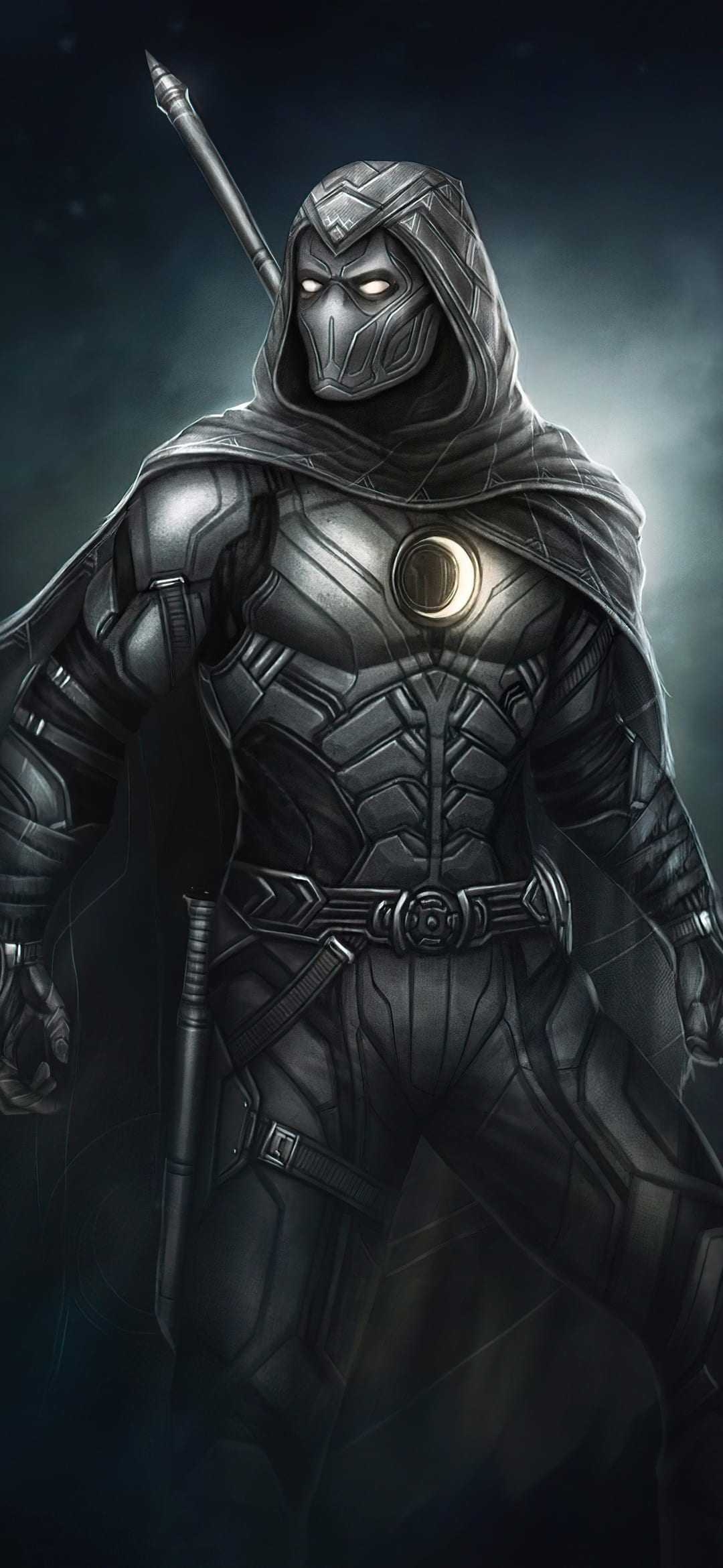 1080x2340 HD Moon Knight Wallpaper Free Download, Phone