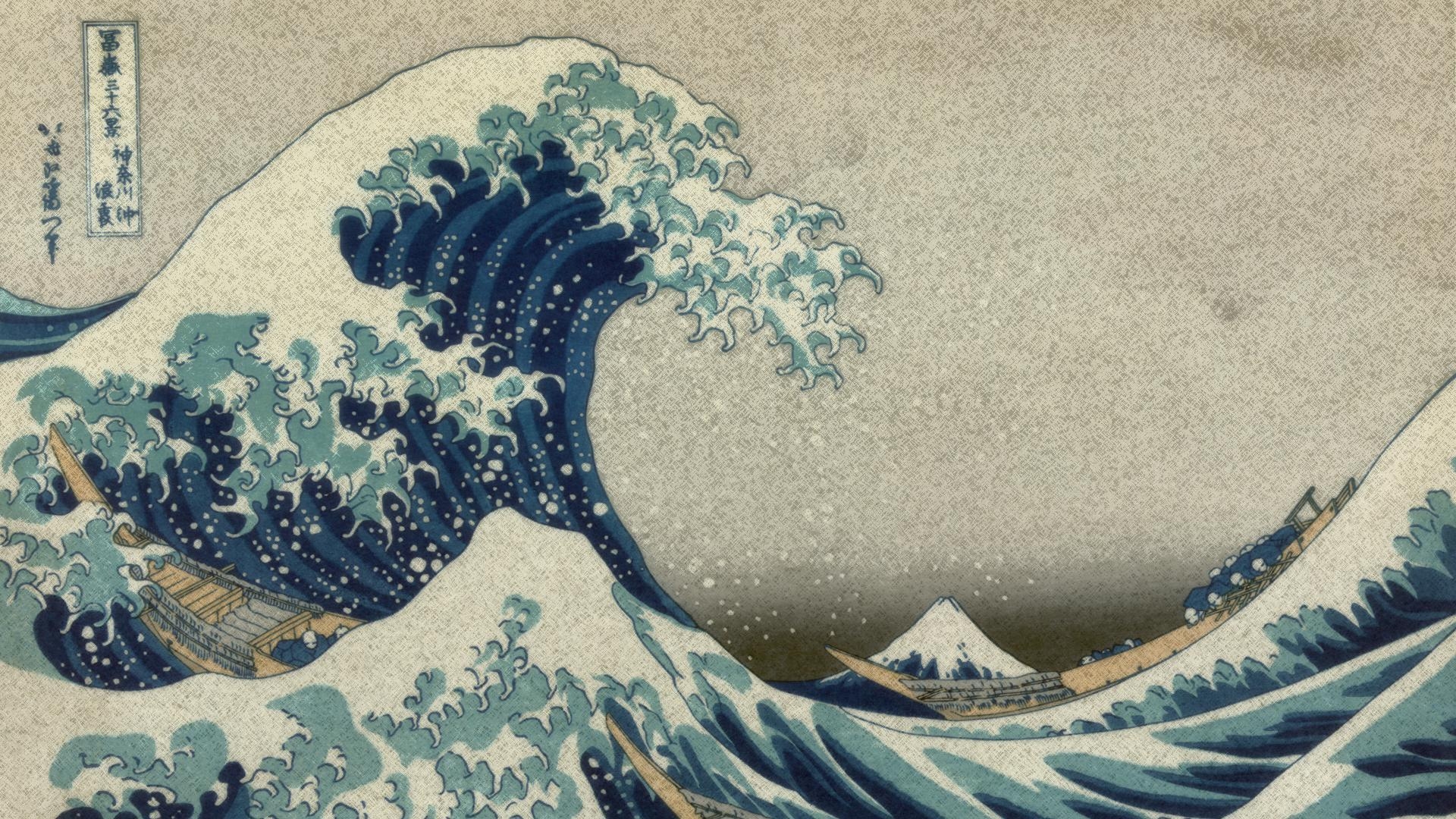 1920x1080 Pix For > The Great Wave Off Kanagawa Wallpaper, Desktop