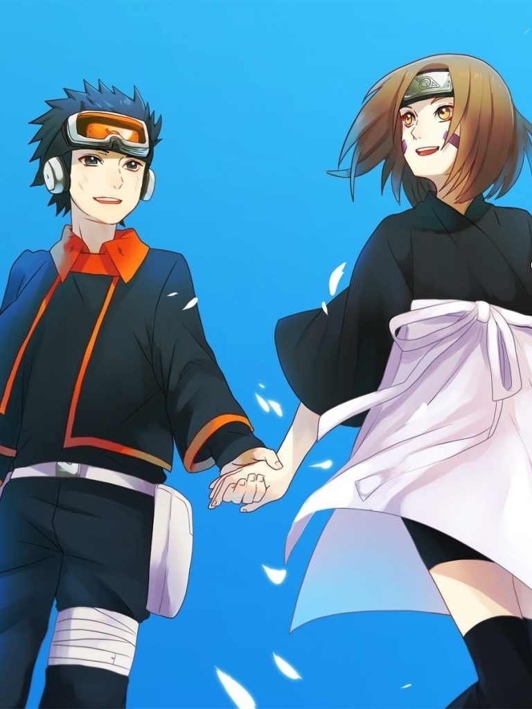 770x1030 Rin Nohara And Obito Uchiha Naruto Wallpaper Anime HD Wallpaper, Phone