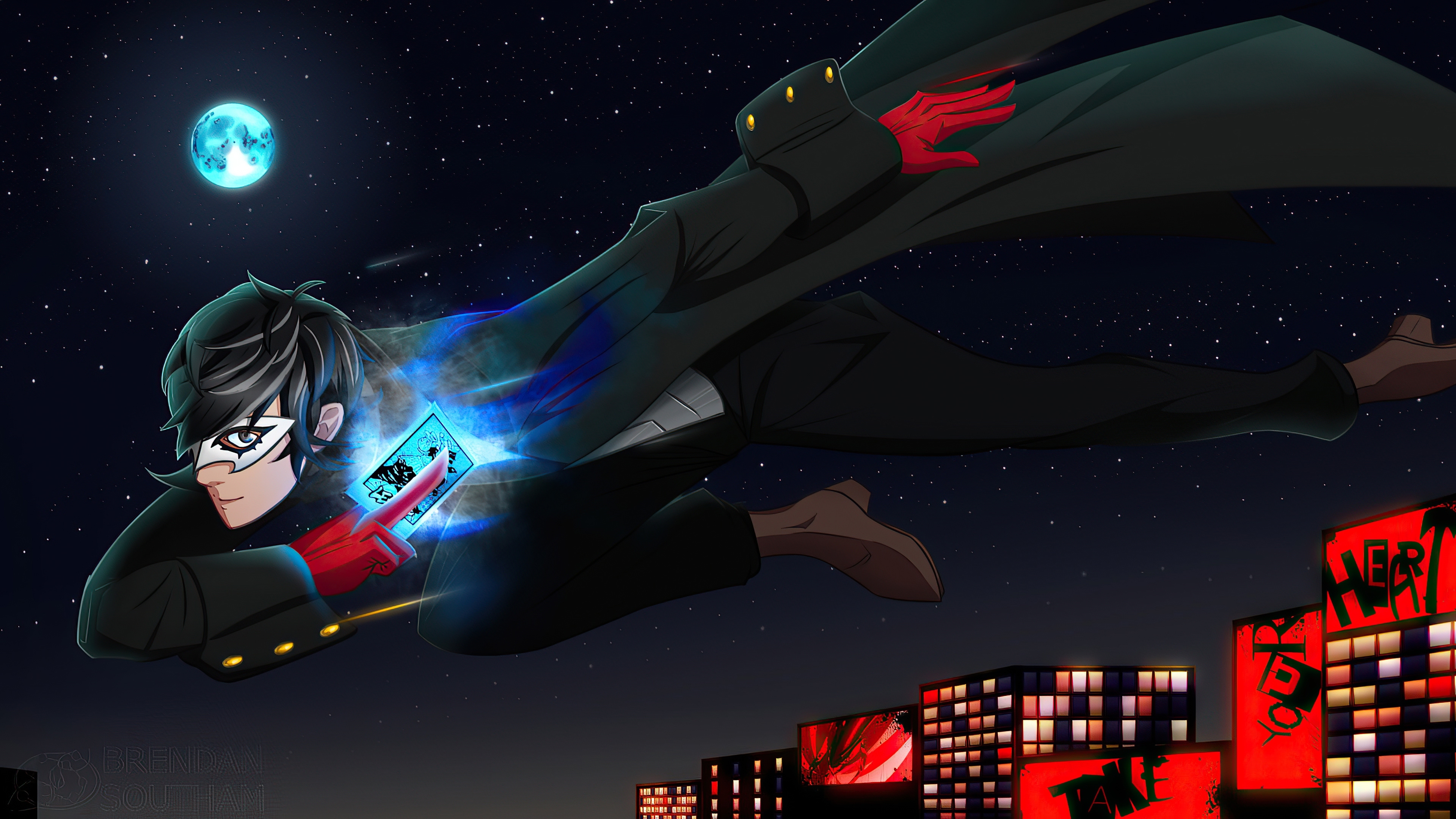 3840x2160 Joker persona 5 Wallpaper, Desktop