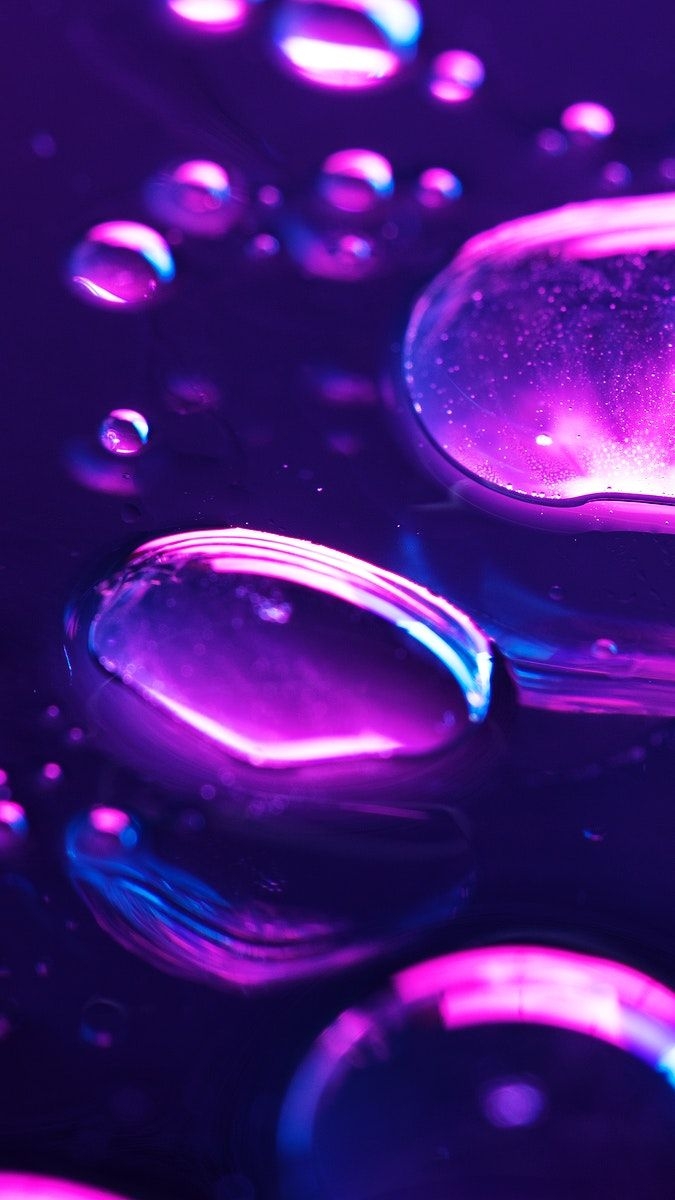 680x1200 Vibrant neon purple liquid background. free image / Teddy Rawpixel. Neon purple, Dark purple wallpaper, Purple aesthetic background, Phone