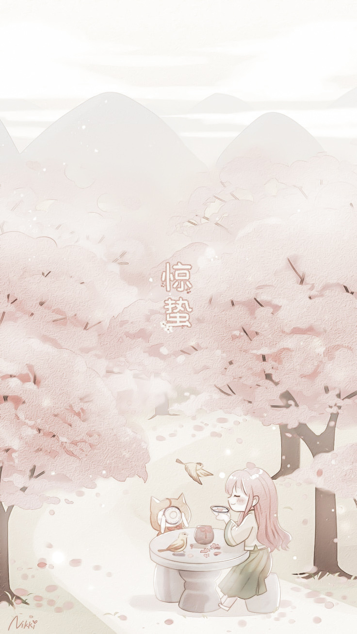 740x1310 anime soft wallpaper, Phone