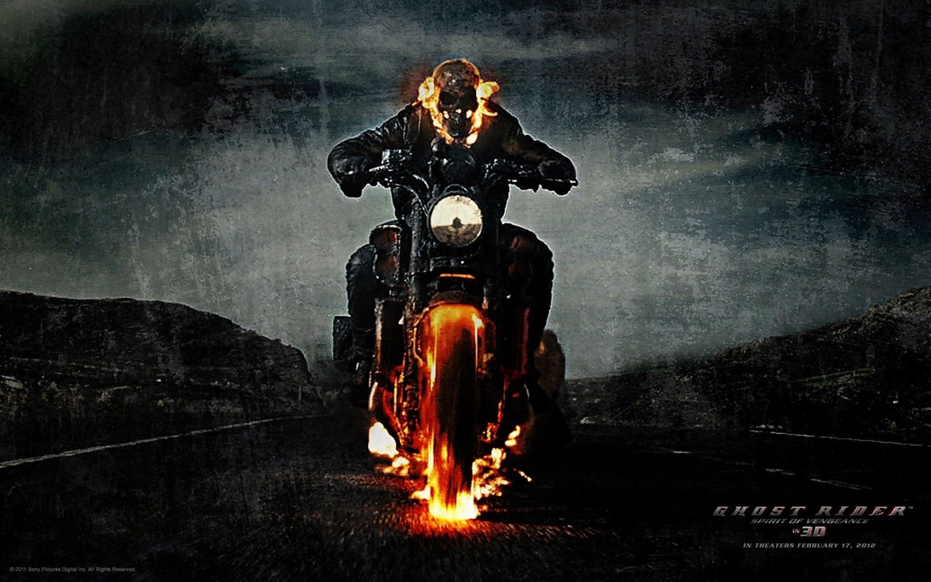 1920x1200 Ghost Rider Bike Wallpaper, Desktop