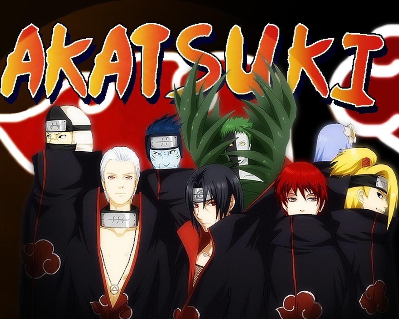 1280x1030 akatsuki wallpaper, Desktop