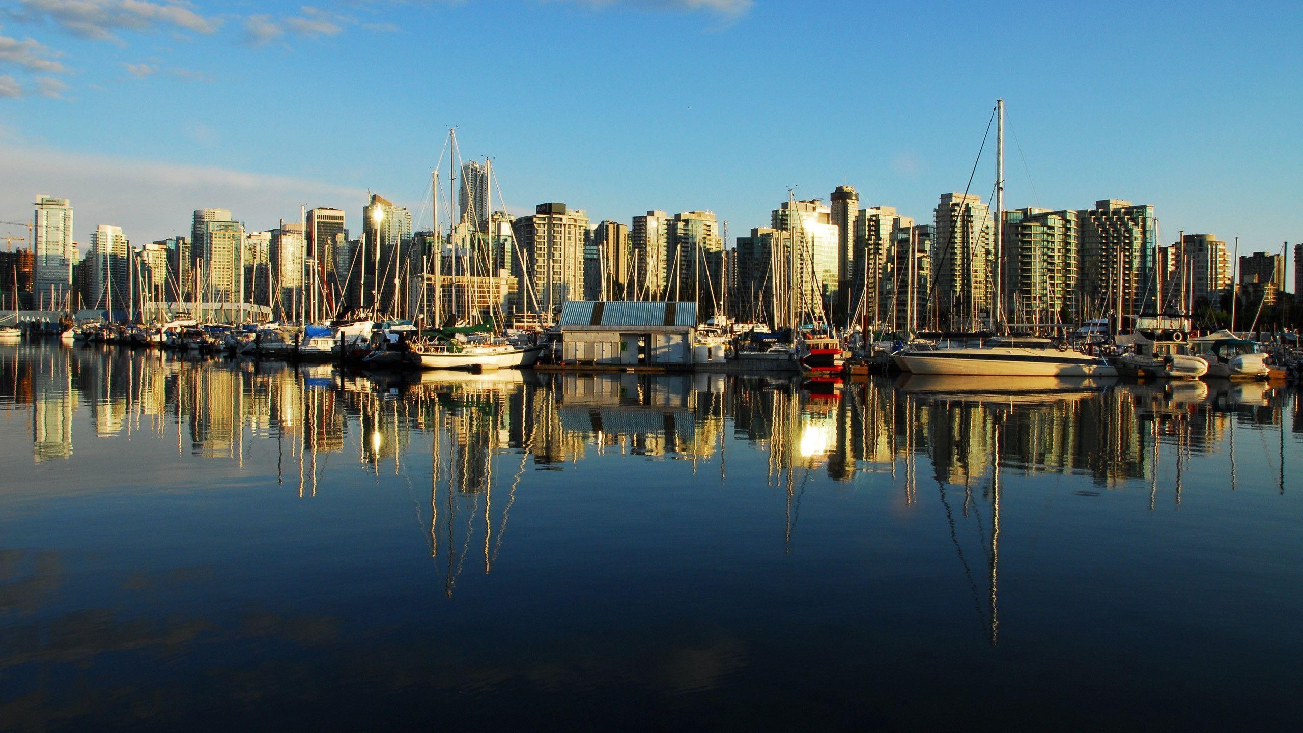 2560x1440 Vancouver Bay  wallpaper, Desktop