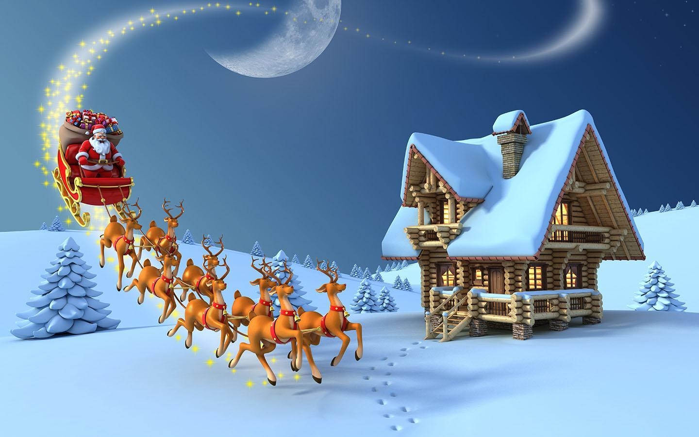 1440x900 HD Christmas Wallpaper, Desktop