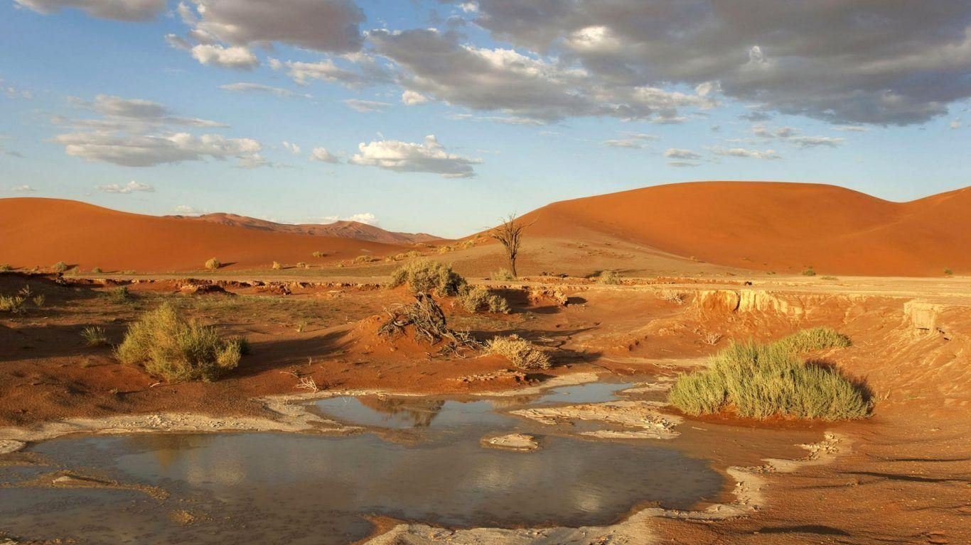 1370x770 Desert: Meeting Namib Coastal Southern Africa Angola Namibia South, Desktop