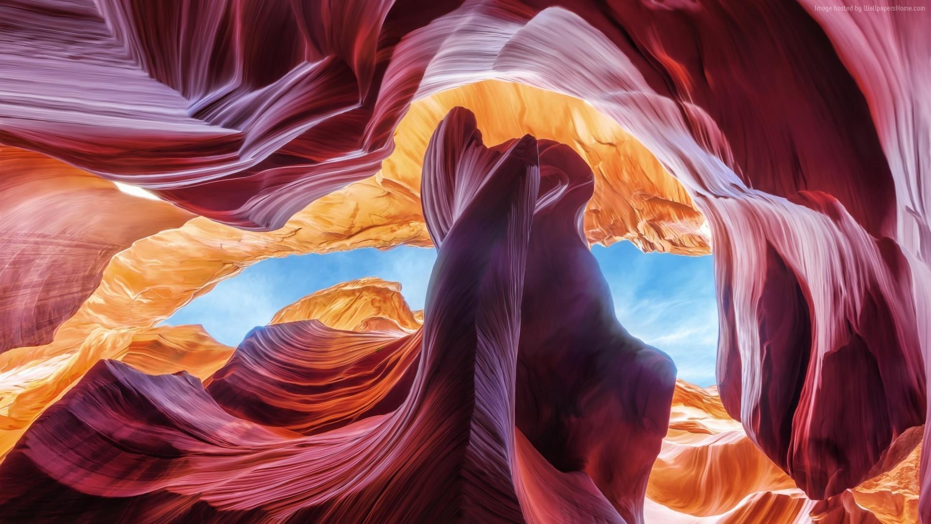 1920x1080 Antelope Canyon Rock Formations Wallpaper. Wallpaper Studio 10, Desktop