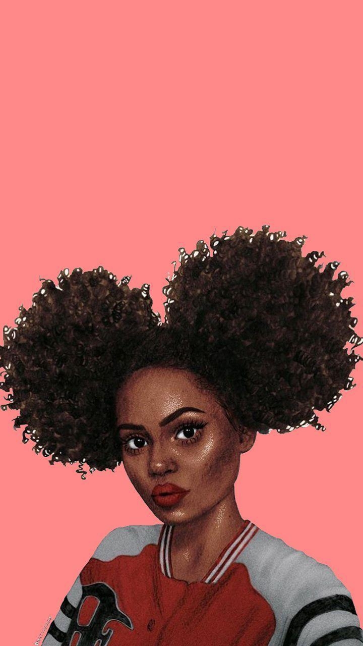 720x1280 Cute Black girls wallpaper for girls wallpaper app. Girl wallpaper, Black girl cartoon, Black girl magic art, Phone