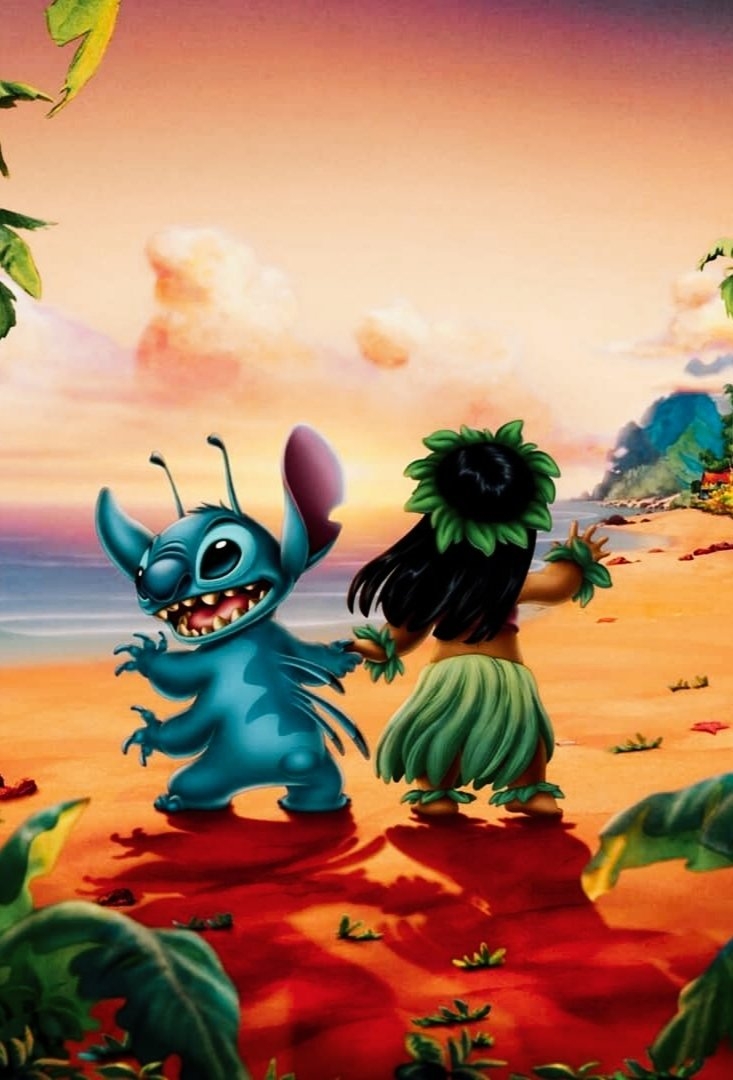 740x1080 Stitch Wallpaper Mixing Image, Phone