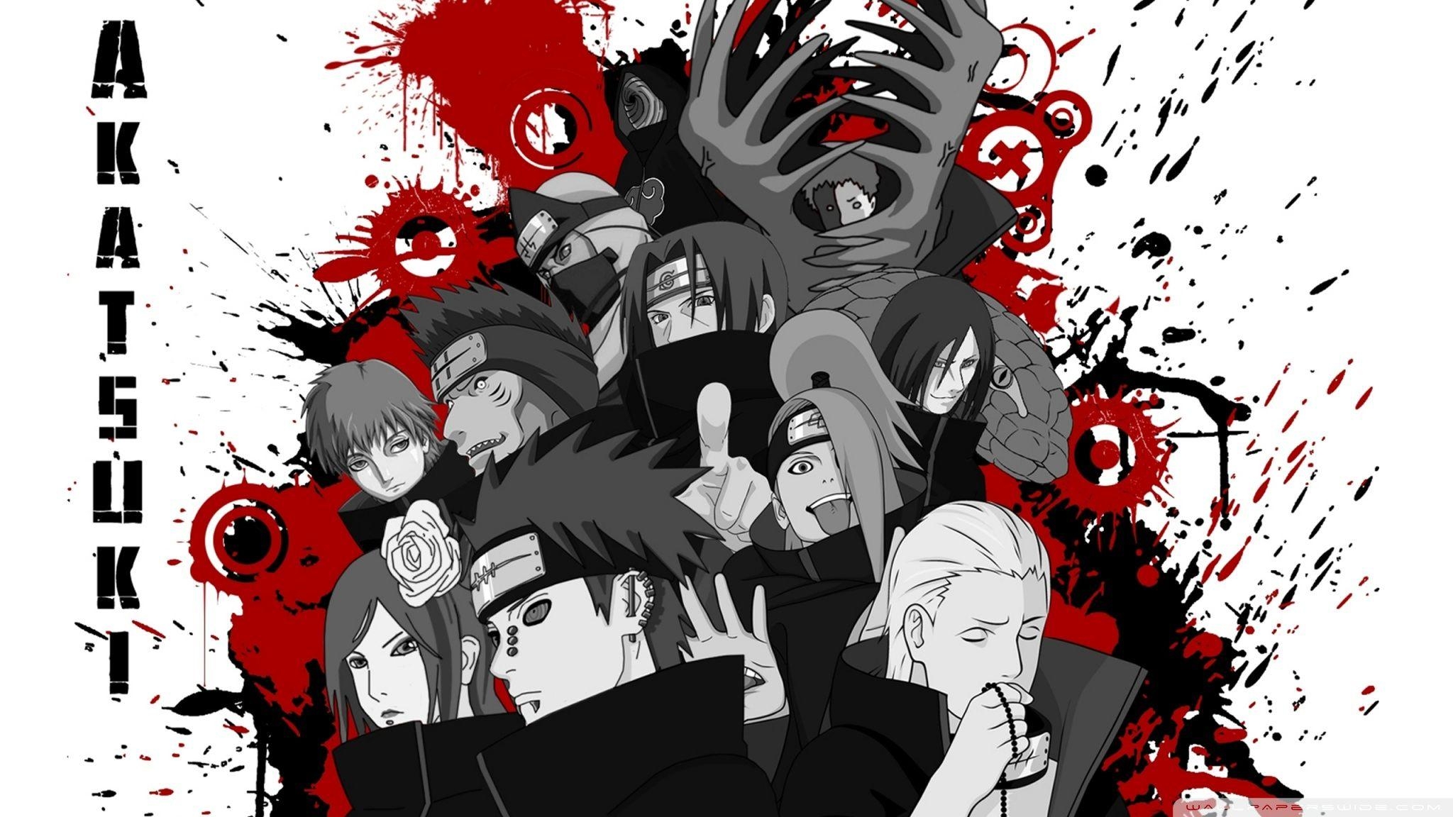 2050x1160 Naruto Akatsuki Wallpaper Free Naruto Akatsuki Background, Desktop