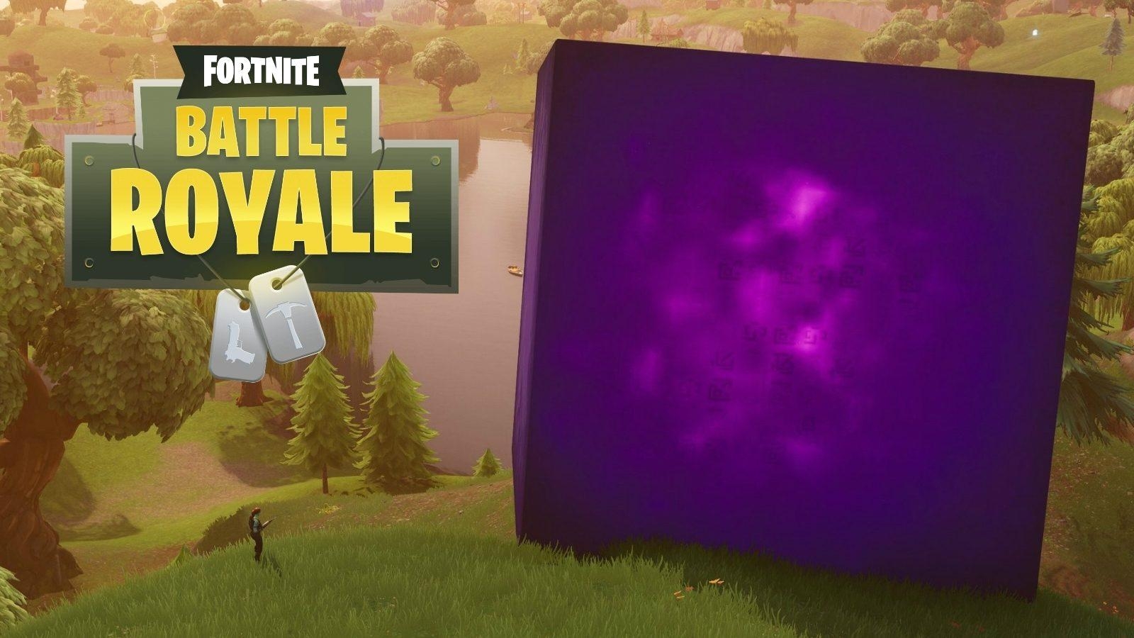 1600x900 Fortnite Players Have Spotted Kevin The Cube In Game In A Strange, Desktop