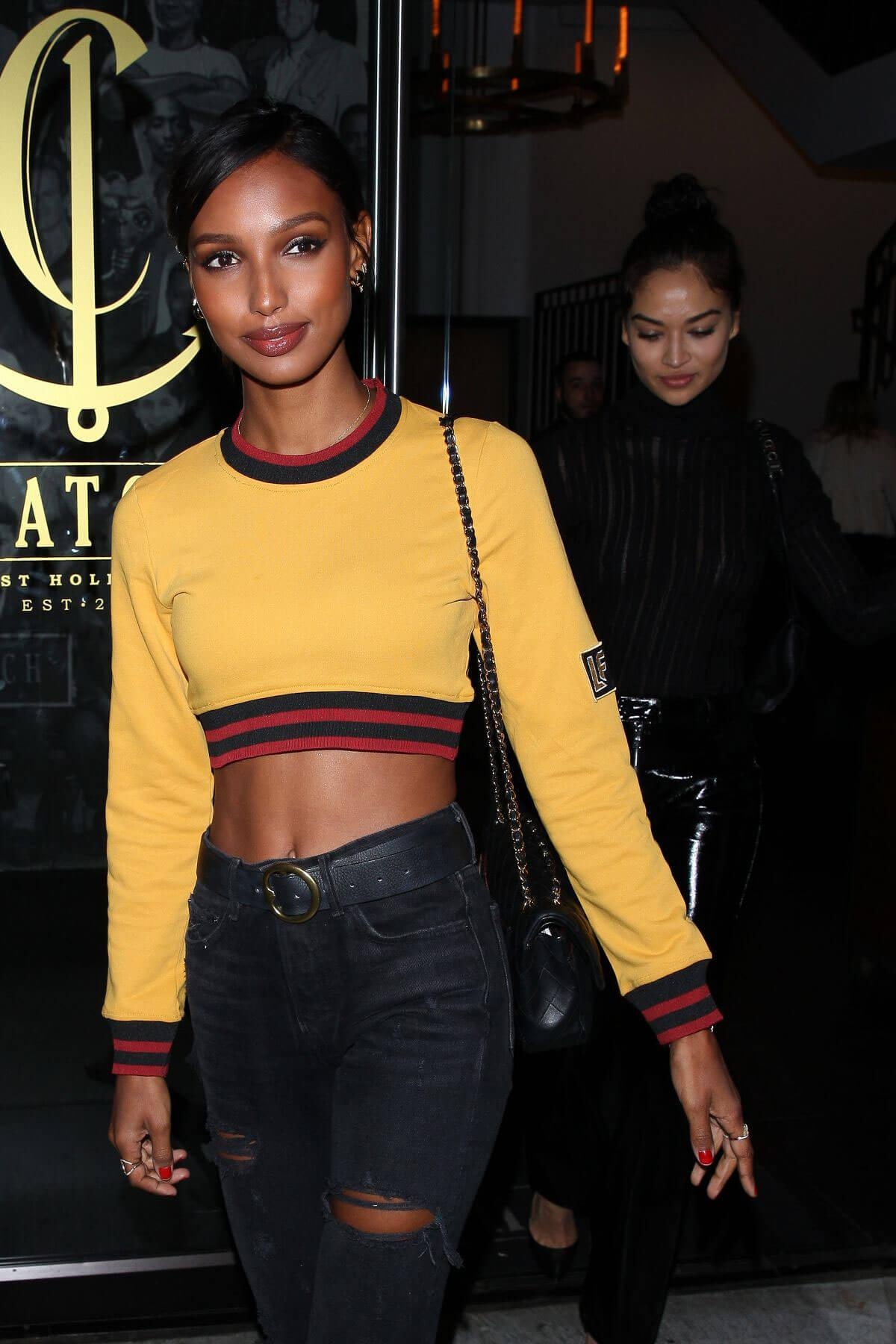 1200x1800 Jasmine Tookes and Shanina Shaik Stills Night Out in West Hollywood, Phone