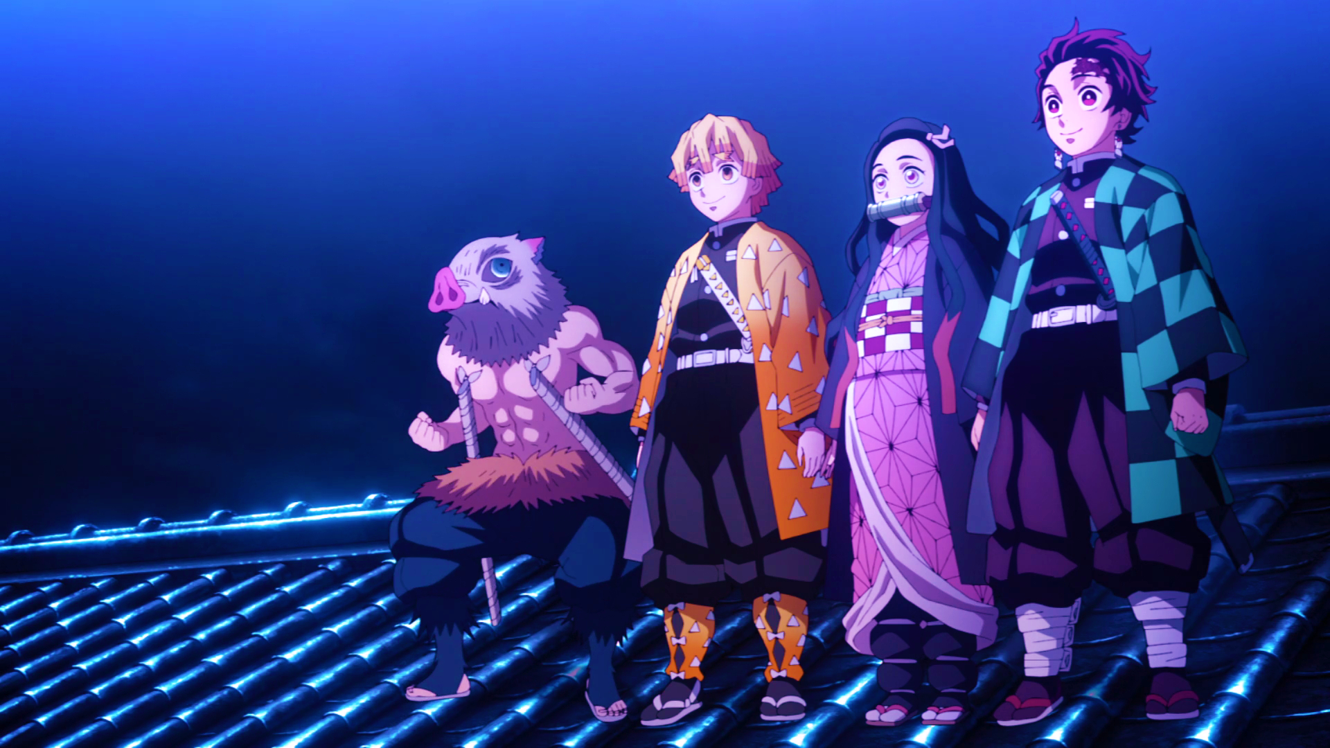 1920x1080 Kimetsu No Yaiba Entertainment District Wallpaper Free Kimetsu No Yaiba Entertainment District Background, Desktop